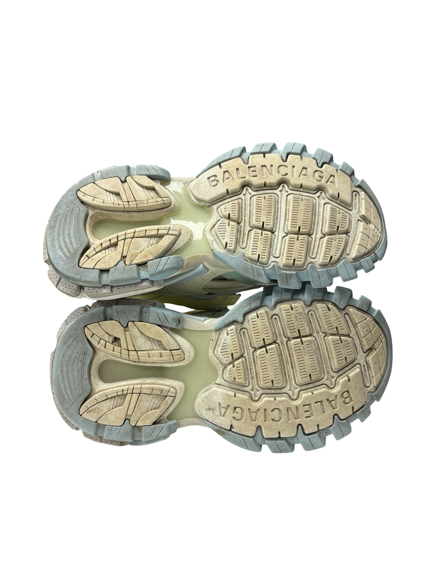 Balenciaga Track 2 Sneakers Blue Pink Green