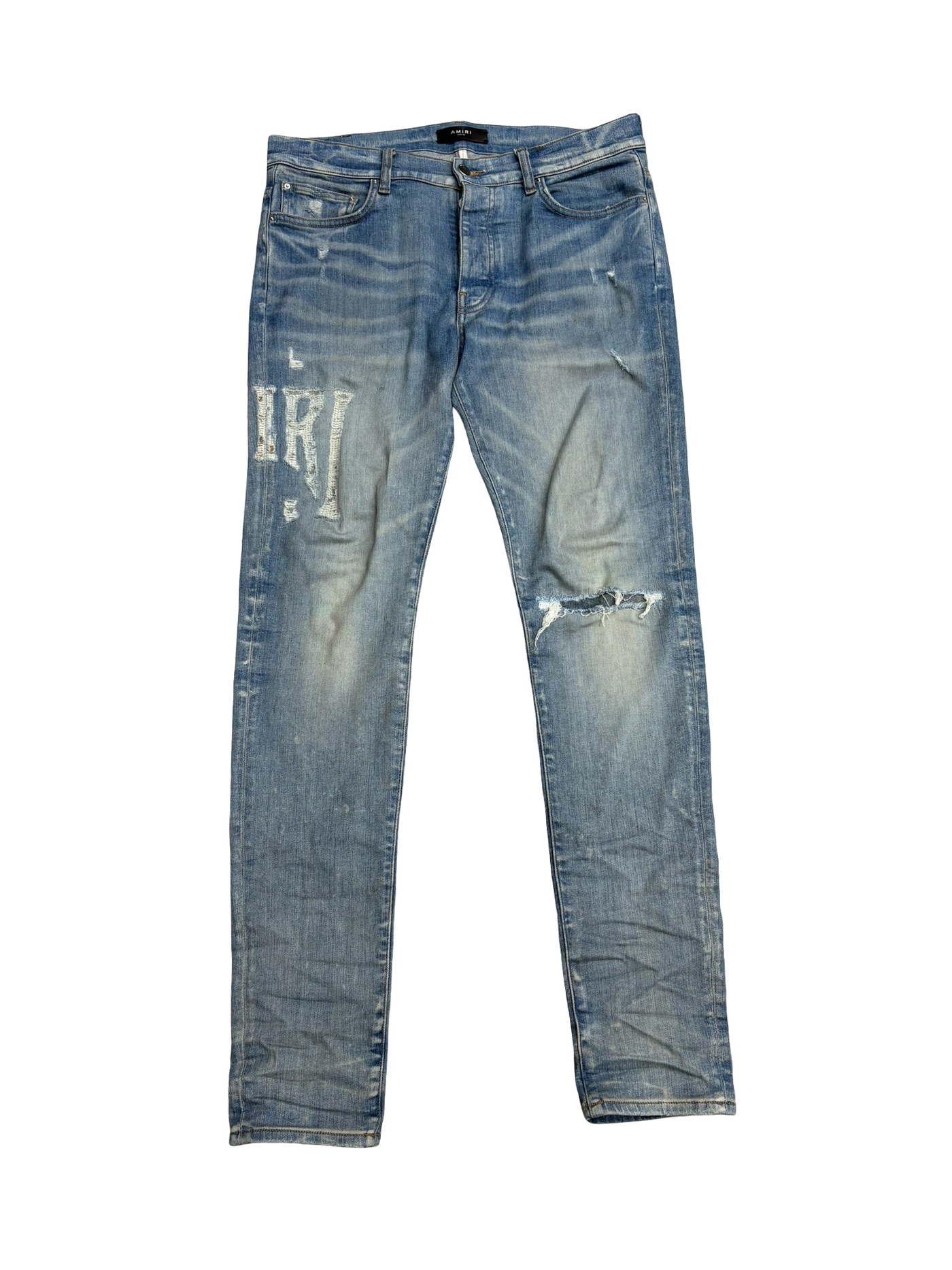 Amiri Core Applique Jeans Clay Indigo Wash