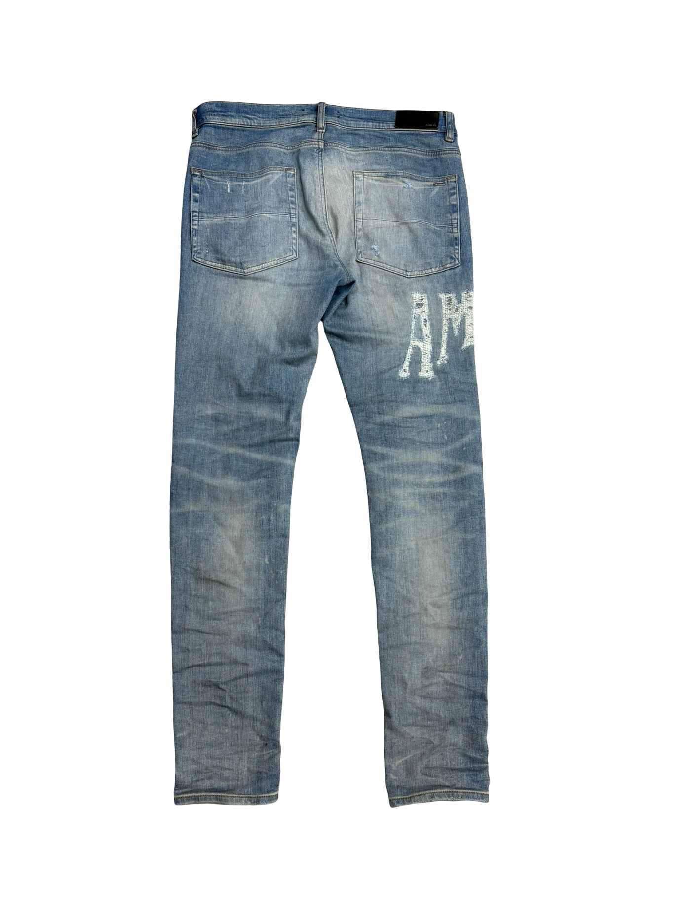 Amiri Core Applique Jeans Clay Indigo Wash