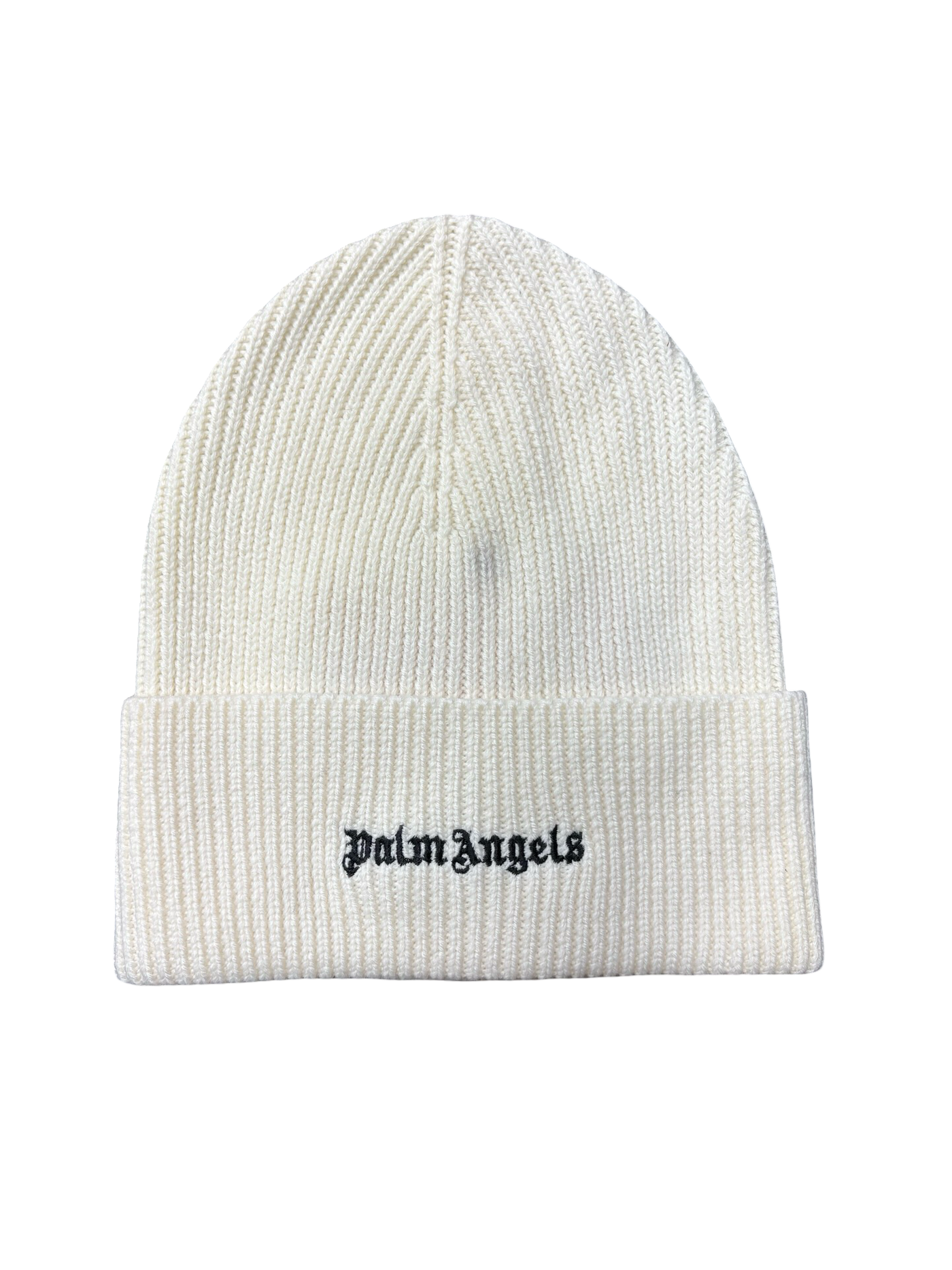 Palm Angels White Beanie