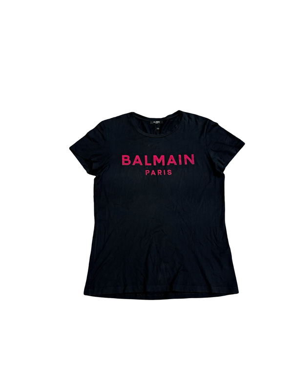 Balmain Logo T-Shirt Black
