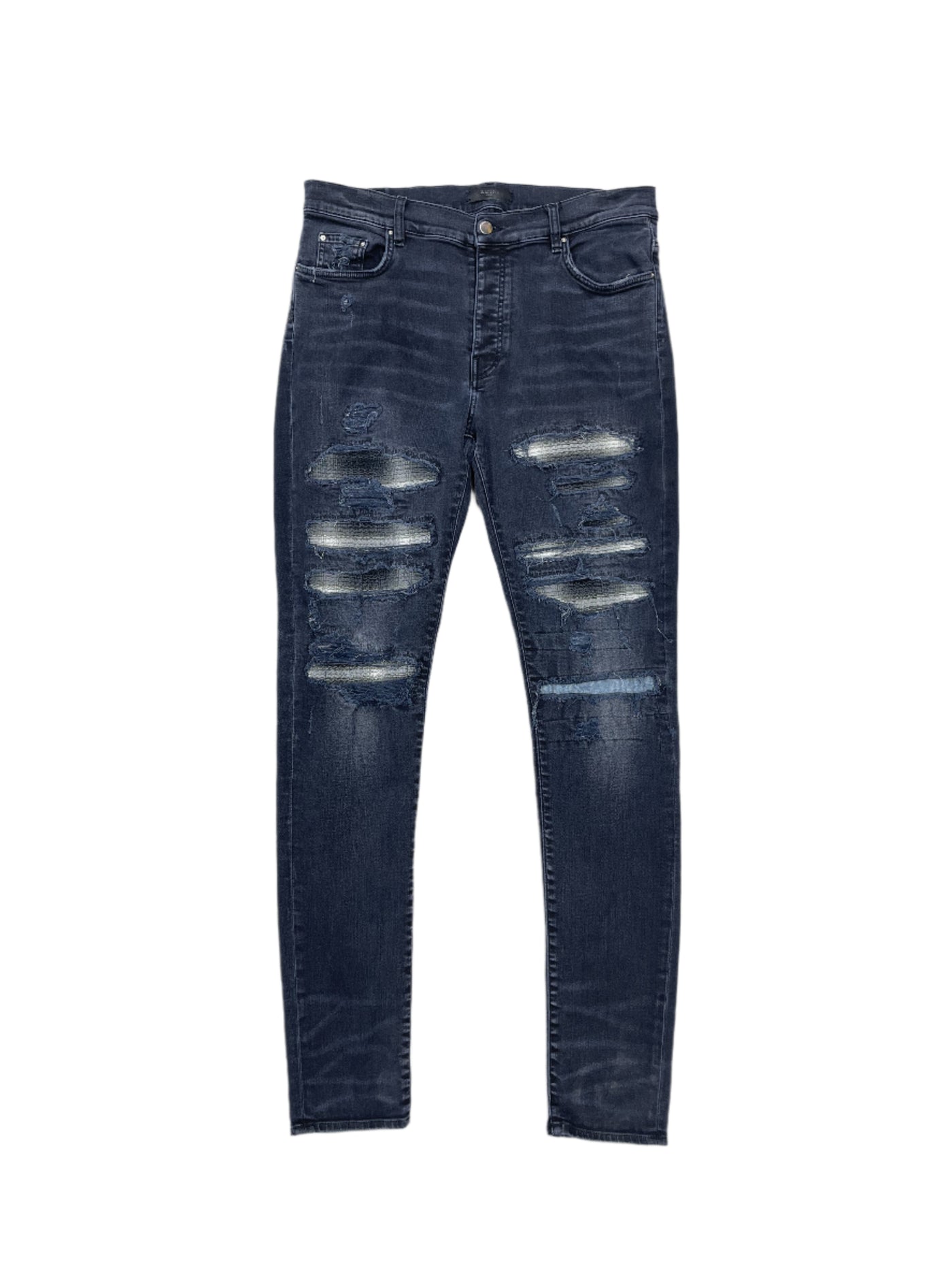 Amiri MX1 Gradient Grey Jeans