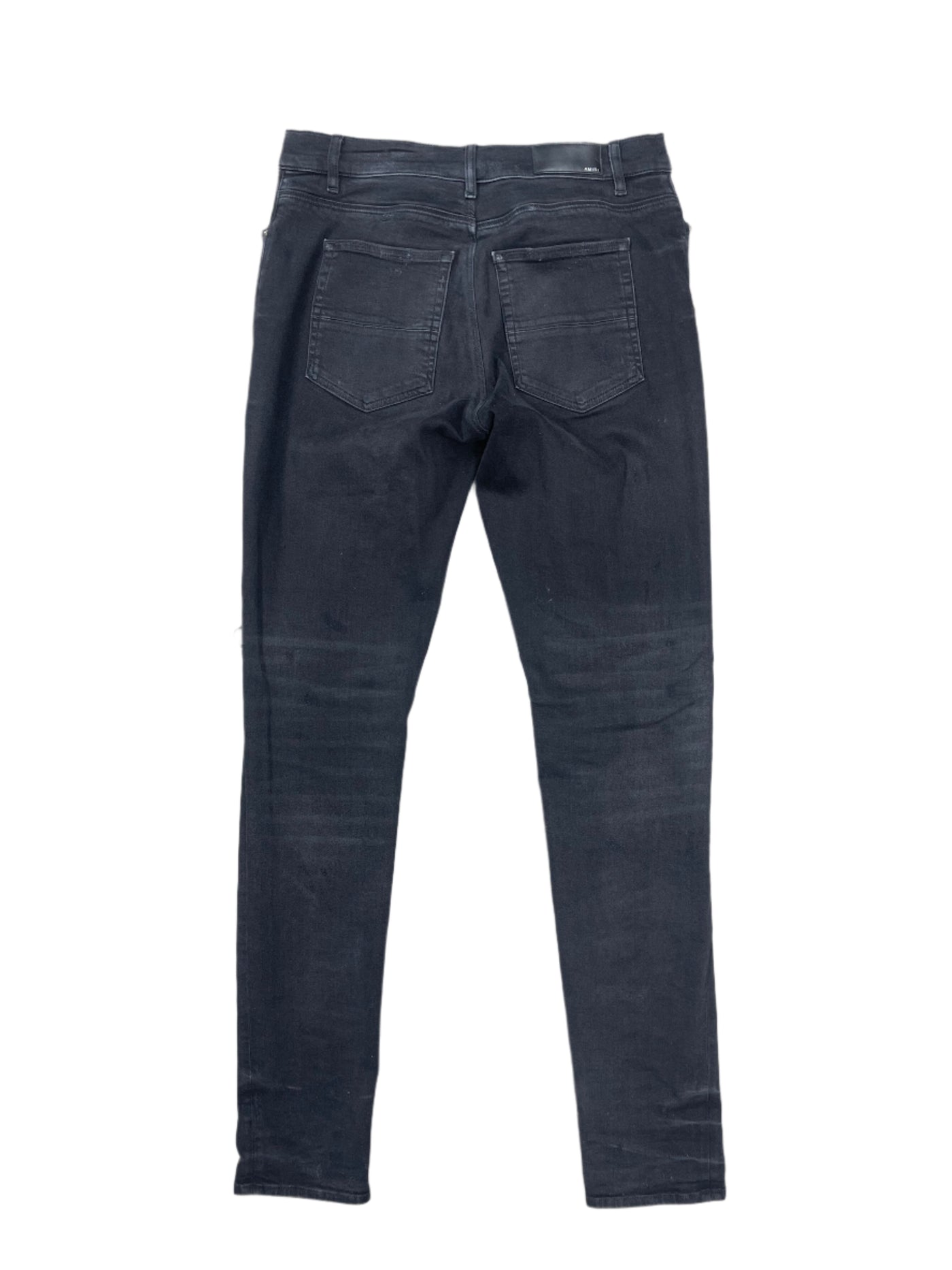 Amiri Black Patchwork Jeans