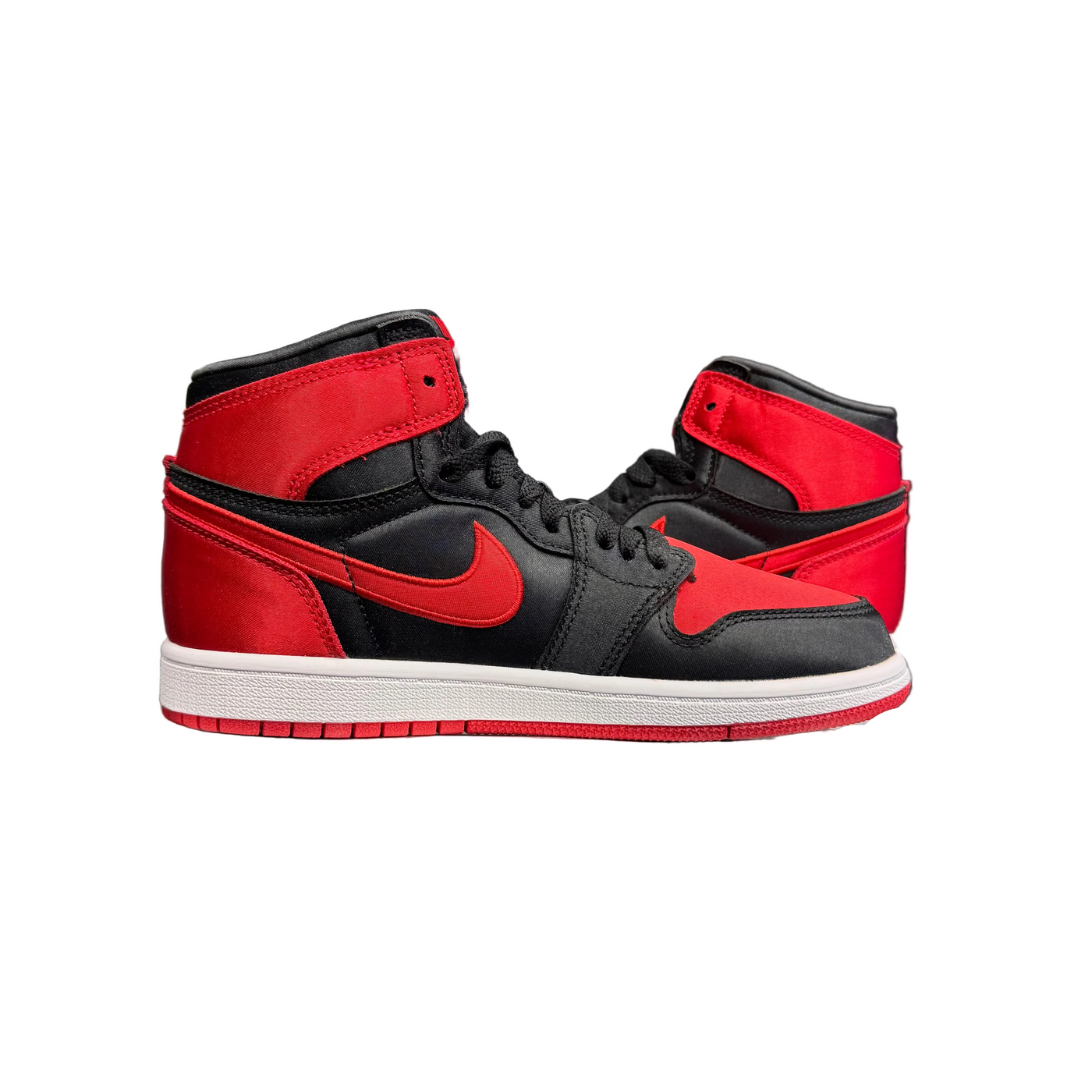 Nike Air Jordan 1 Retro High OG (PS) Satin Bred