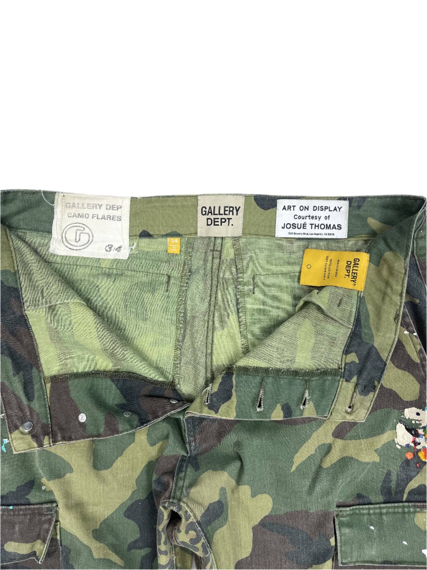 Gallery Dept. LA Camo Flare Pants