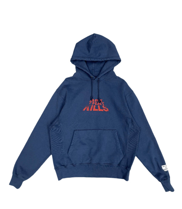 Gallery Dept. ATK Stacked Navy Logo Hoodie