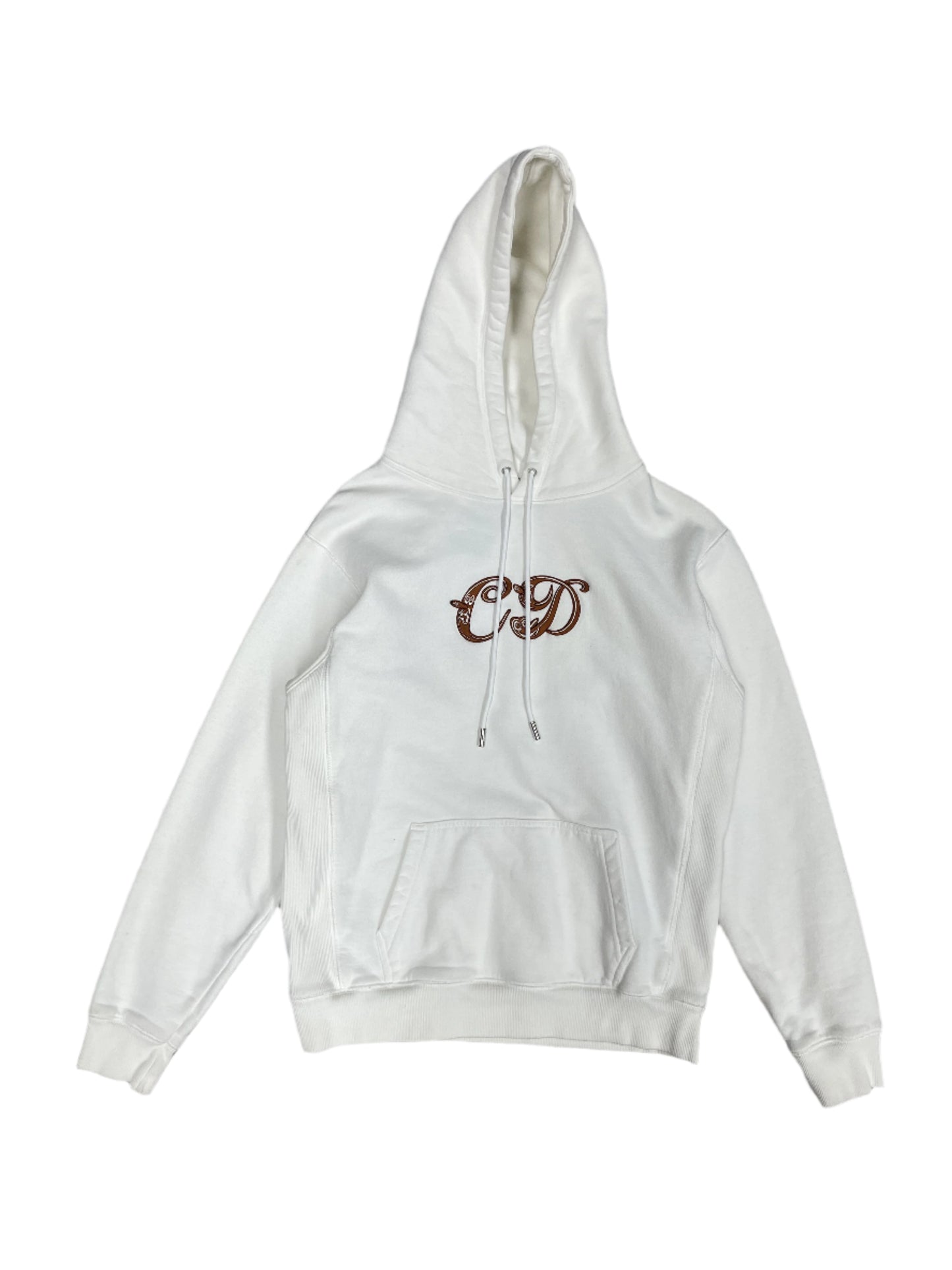 Dior x Kenny Scharf 2020 Embroidered Logo White Hoodie