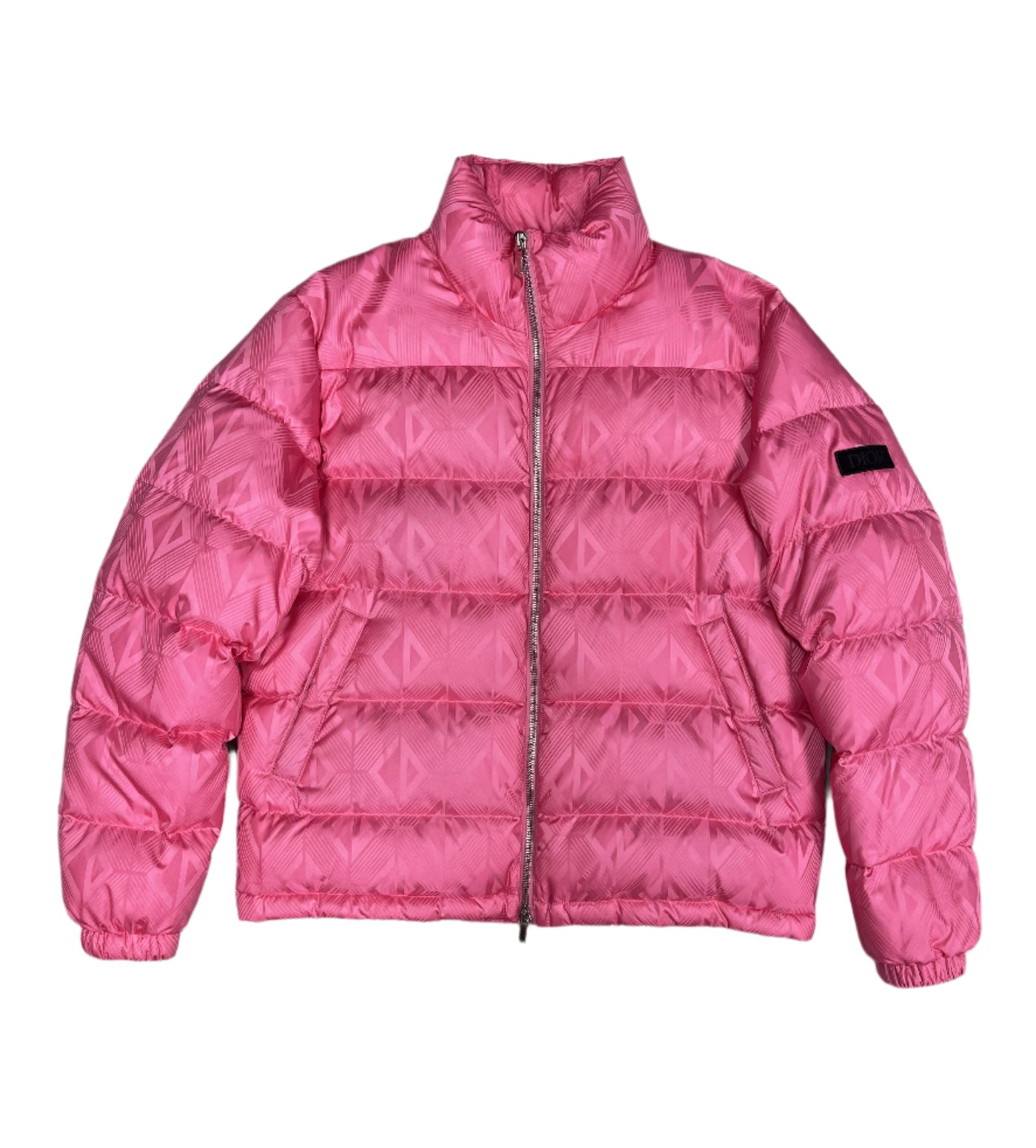 Dior Diamond Mirage Ski Capsule Pink Down Jacket