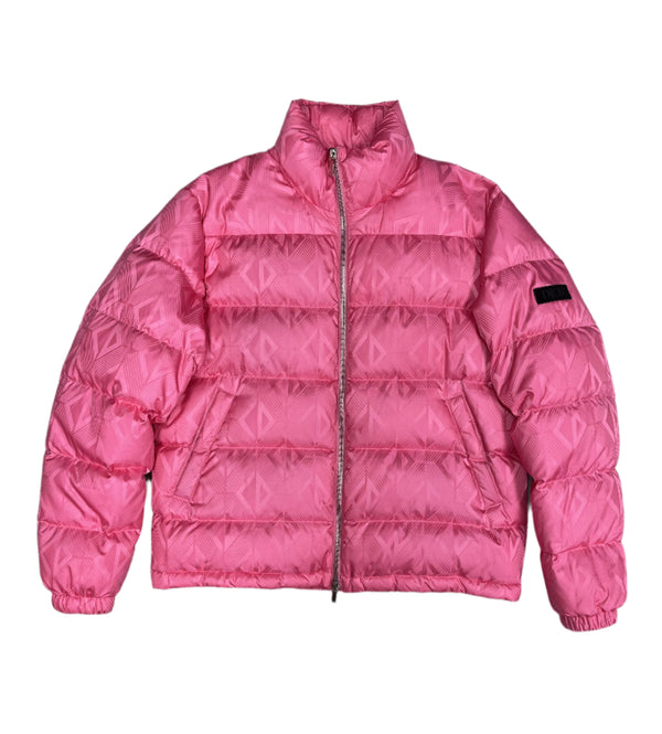 Dior Diamond Mirage Ski Capsule Pink Down Jacket