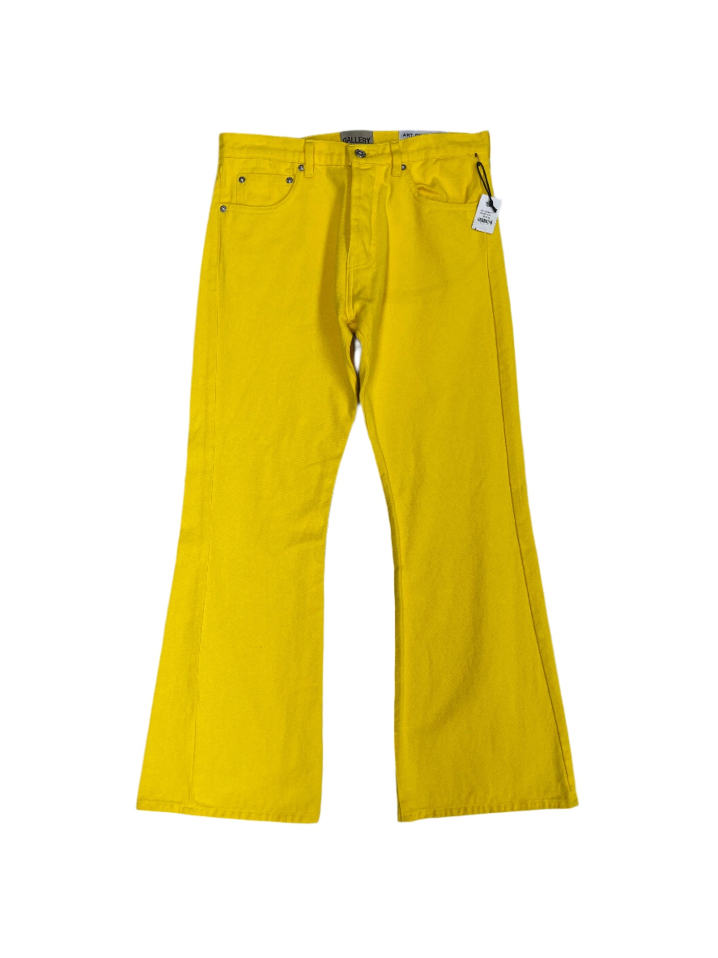 Gallery Dept. Nice Yellow Logan Flare Jeans