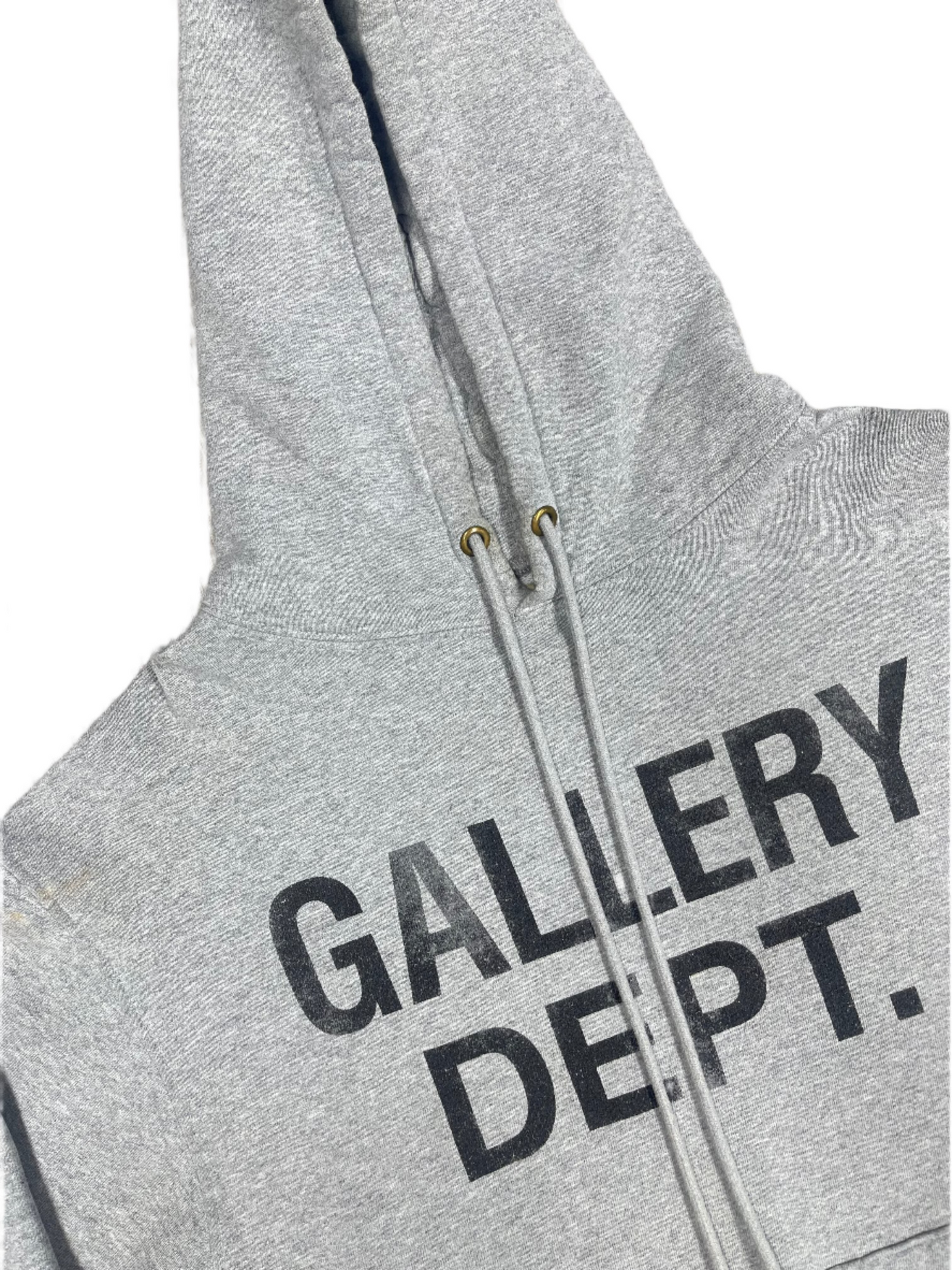 Gallery Dept. GD Center Logo Grey Hoodie