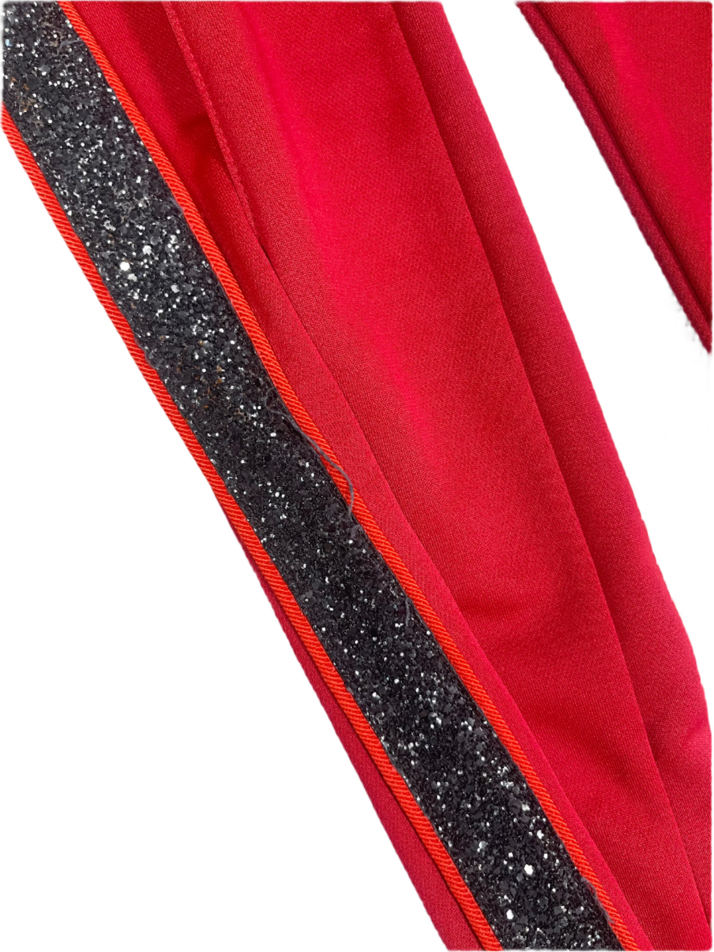 Amiri Lovers Side Stripes Red Track Pants