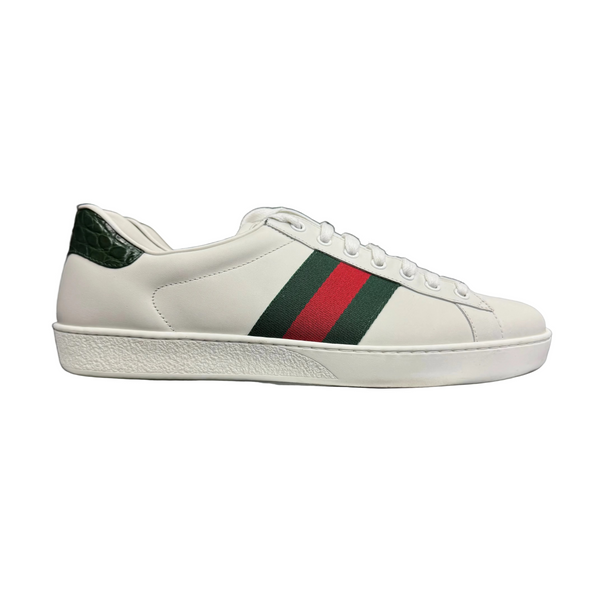 Gucci Ace Classic Web Sneaker White