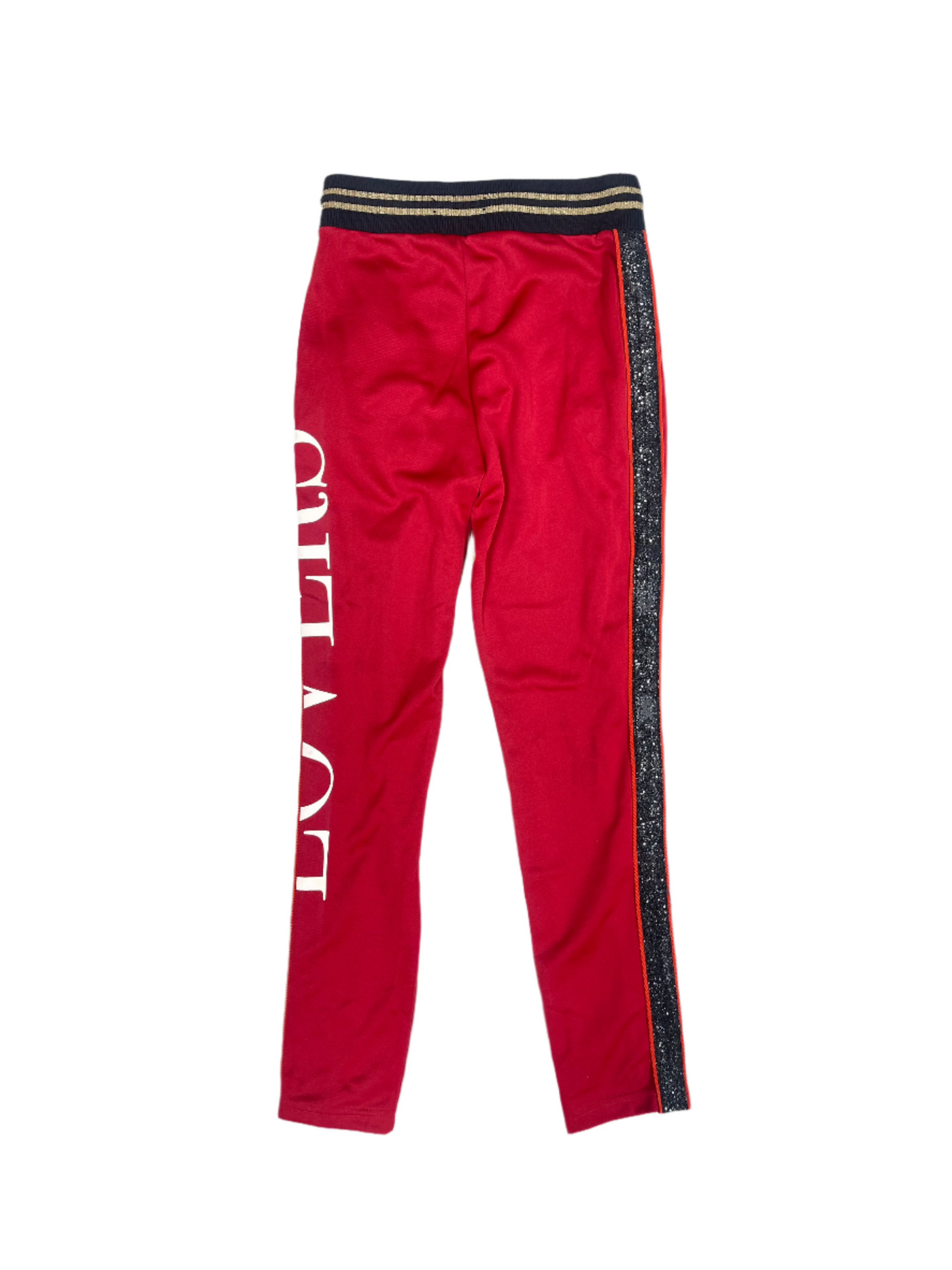 Amiri Lovers Side Stripes Red Track Pants