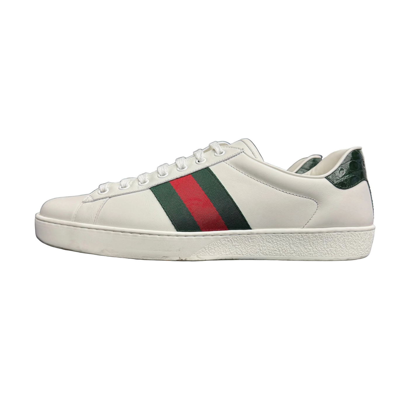 Gucci Ace Classic Web Sneaker White