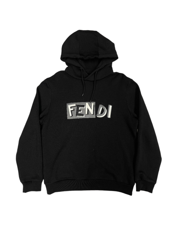 Fendi Vocabulary Black Hoodie