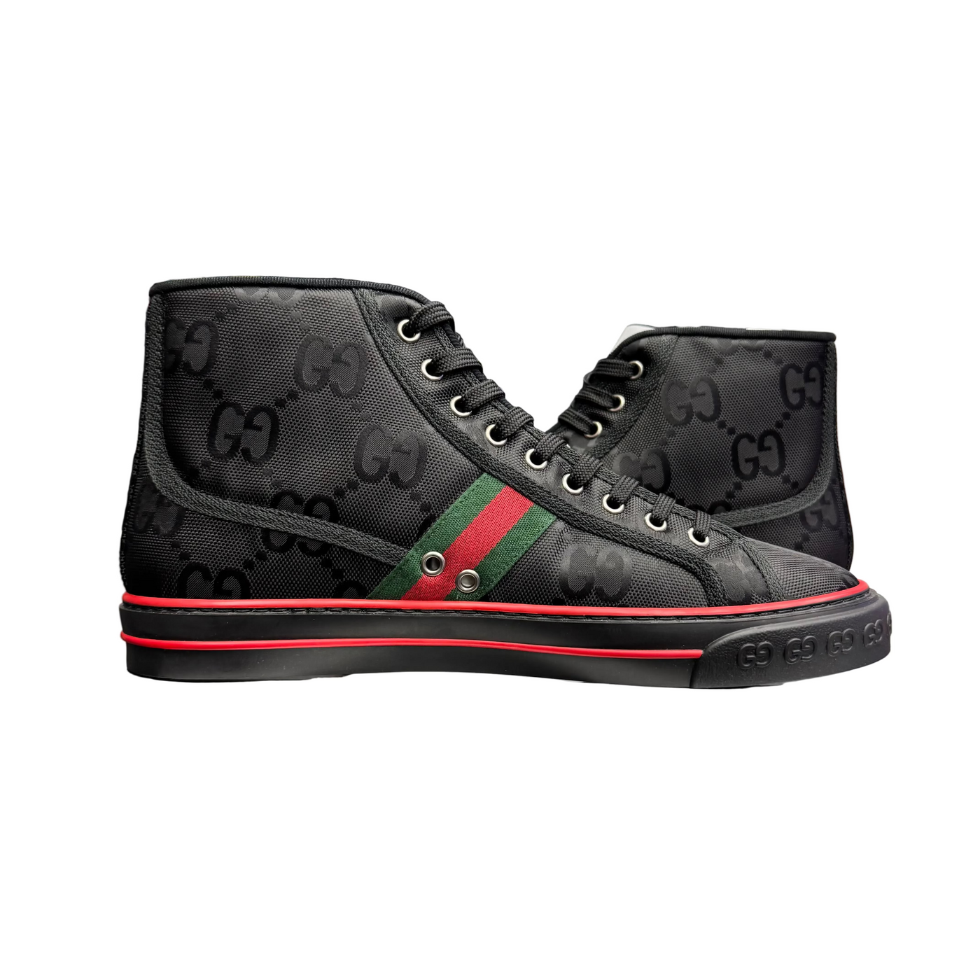 Gucci Off The Grid High Top Sneaker GG Black
