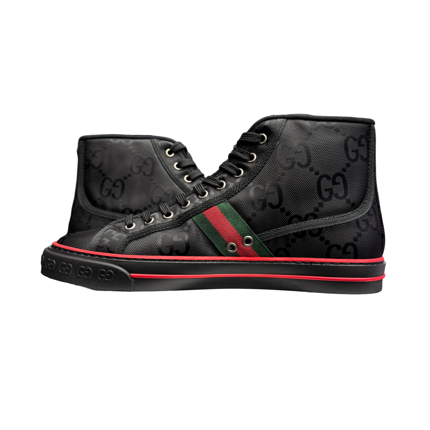 Gucci Off The Grid High Top Sneaker GG Black