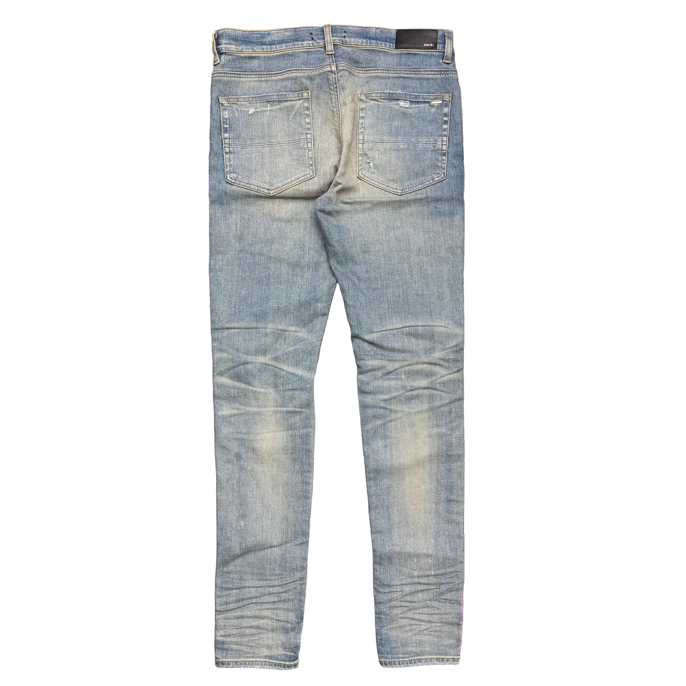 Amiri Tie Dye Bandana Thrasher Jeans Clay Indigo