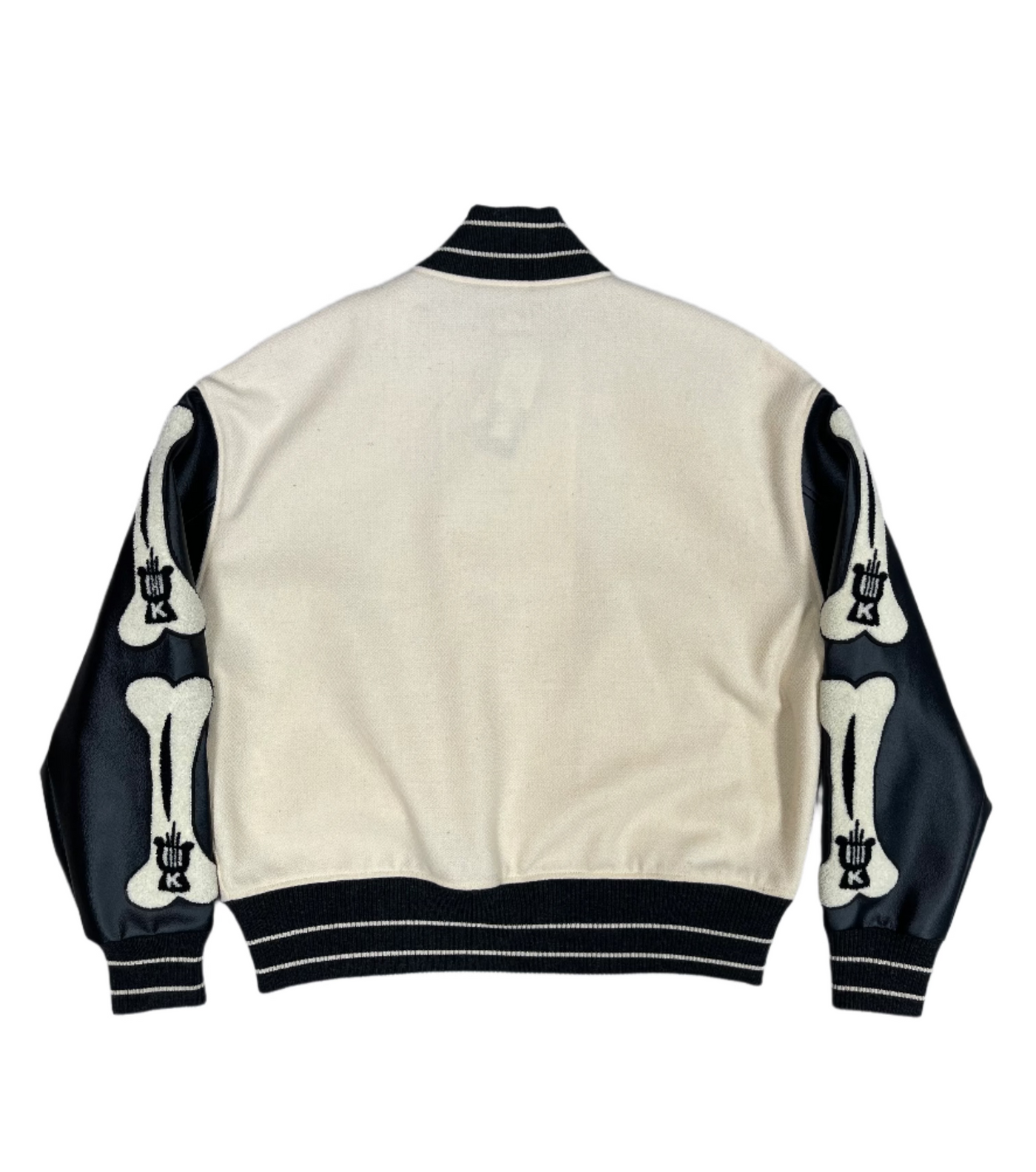 Kapital 40's Wool I-Five Varsity Jacket Kinari