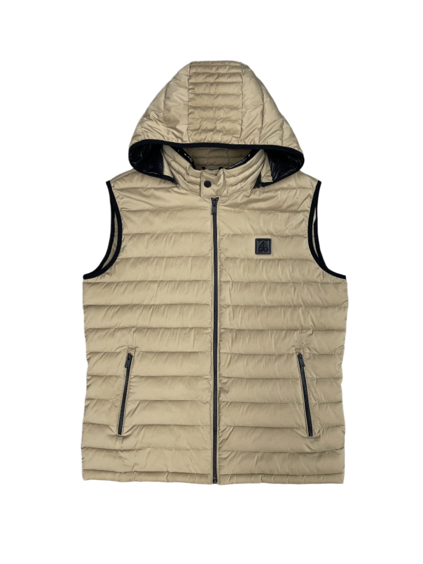 Moose Knuckles Men's Air Down Vest Beige