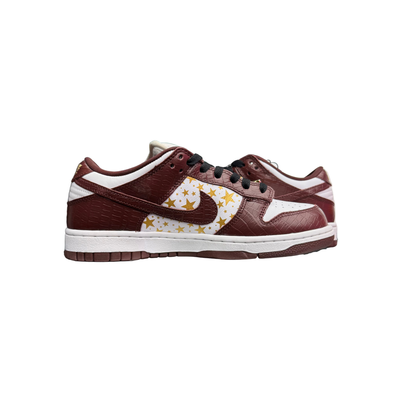 Nike SB Dunk Low x Supreme Stars Barkroot Brown