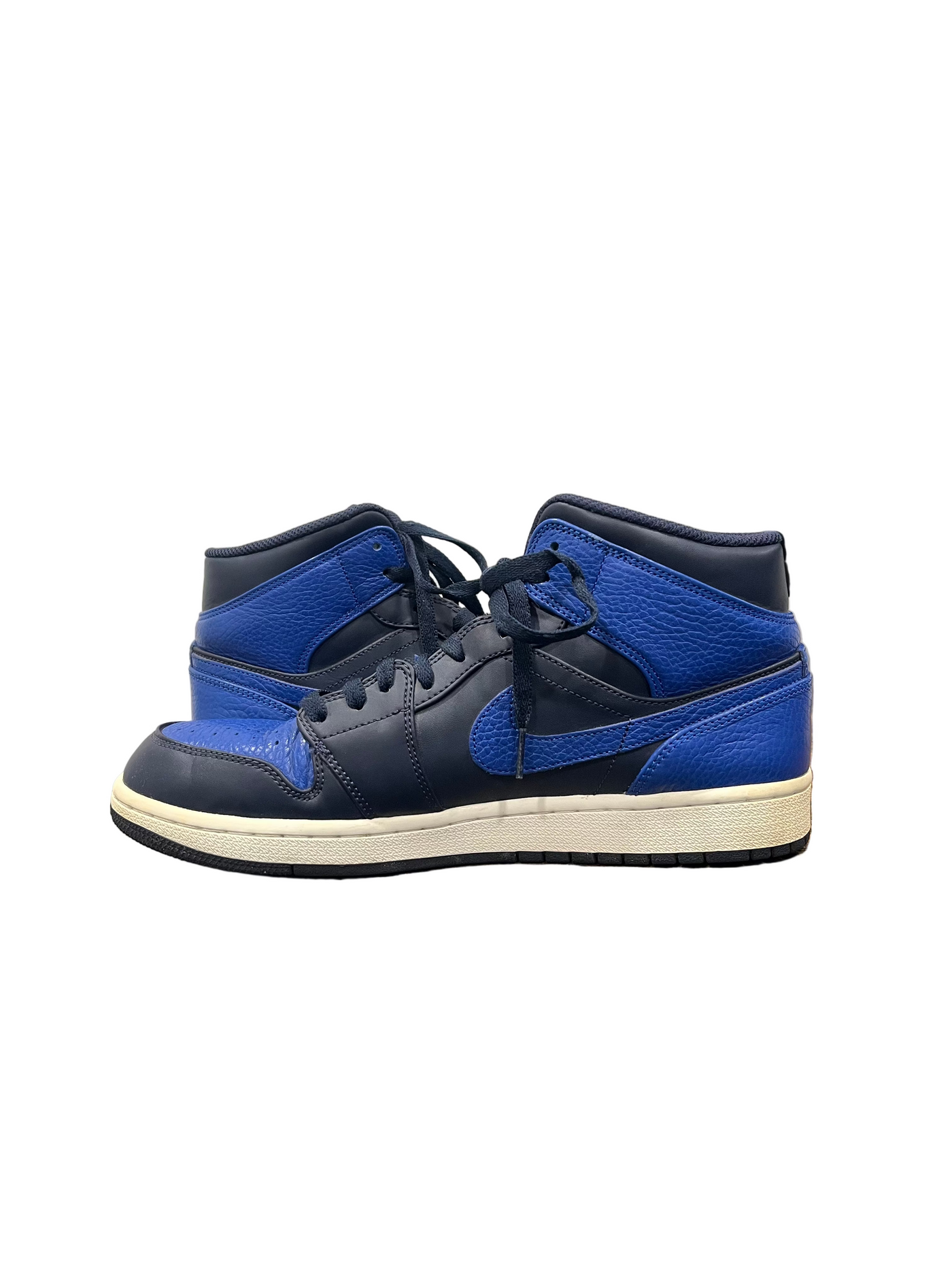 Nike Air Jordan 1 Mid Obsidian Game Royal
