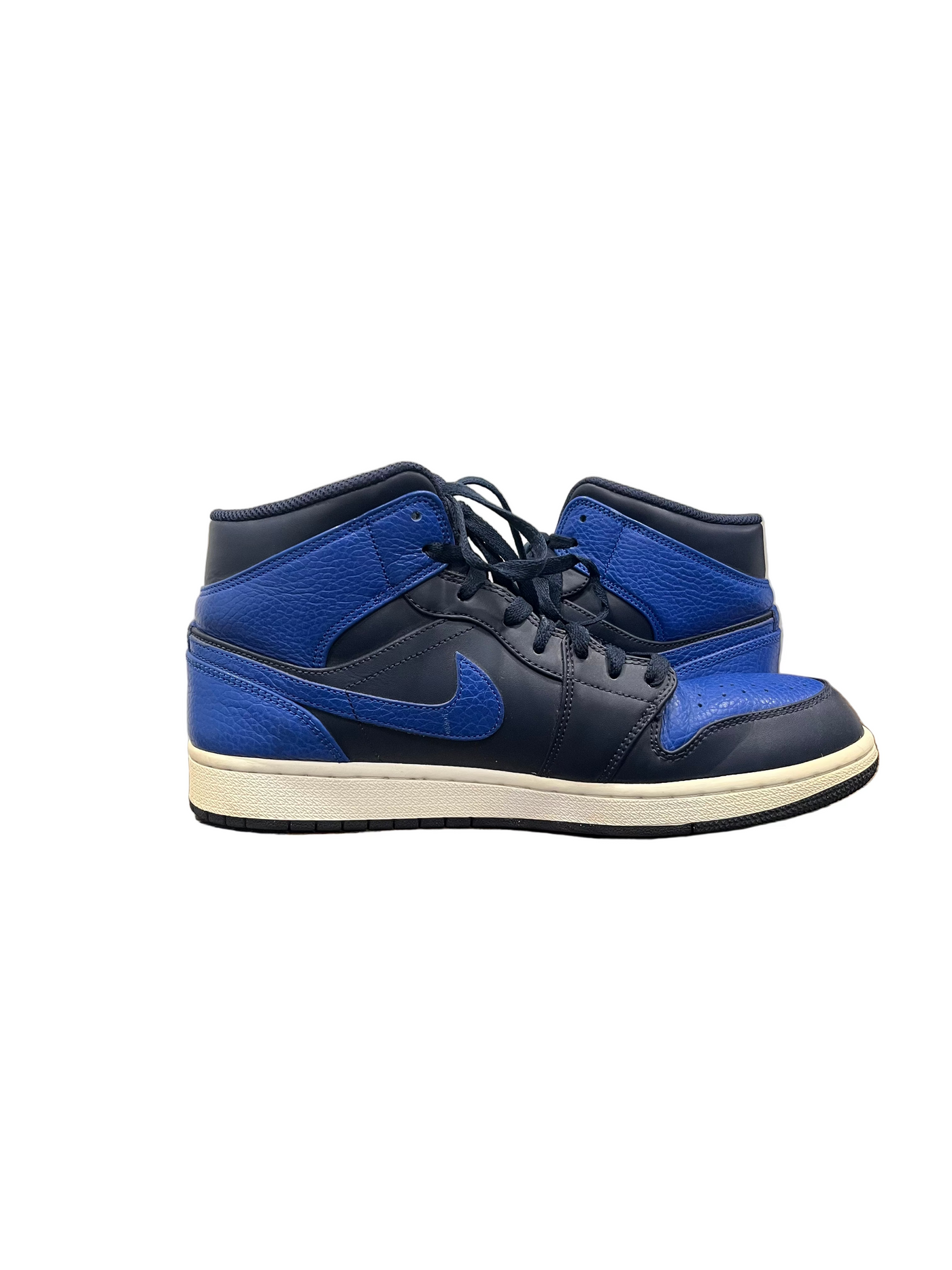 Nike Air Jordan 1 Mid Obsidian Game Royal