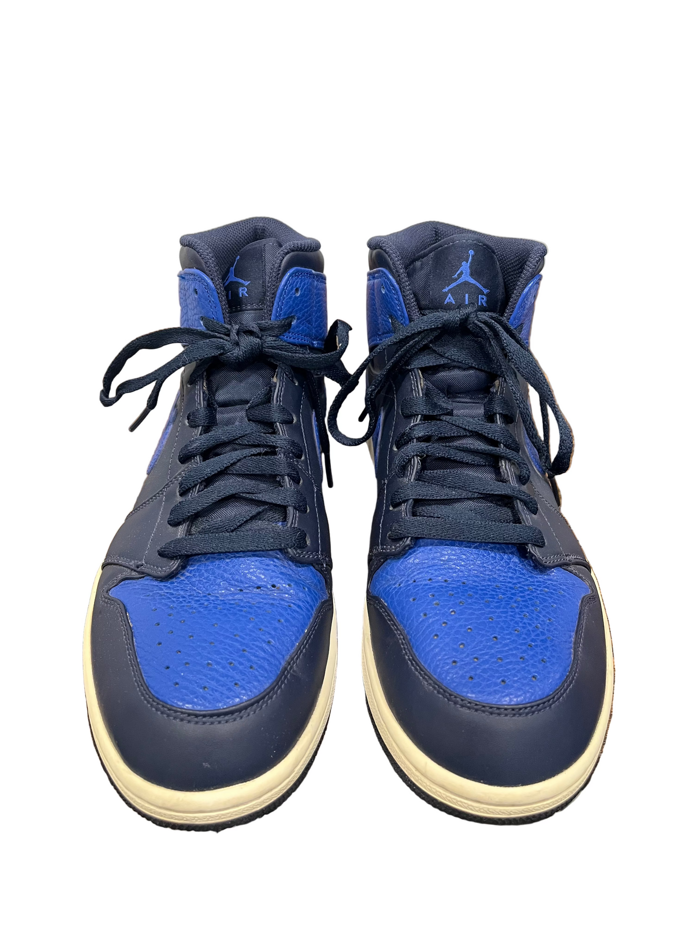 Nike Air Jordan 1 Mid Obsidian Game Royal