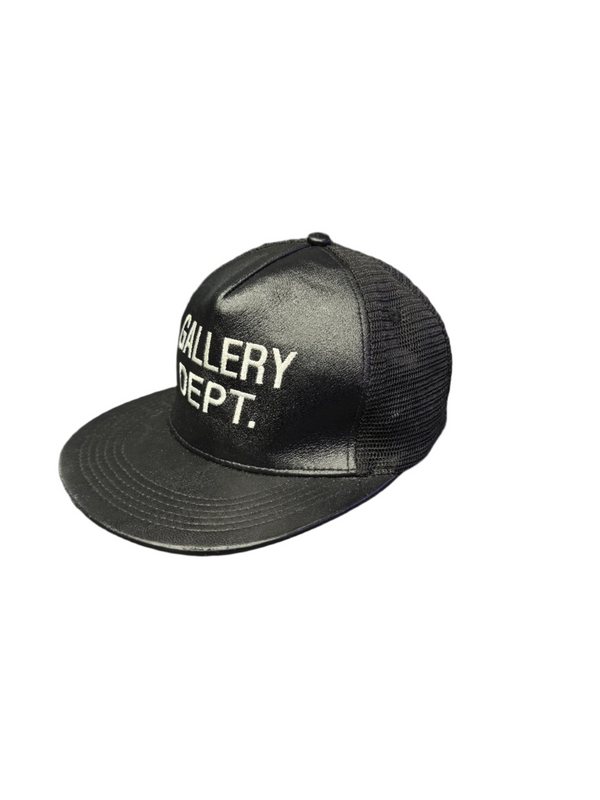 Gallery Dept Leather Hat Black