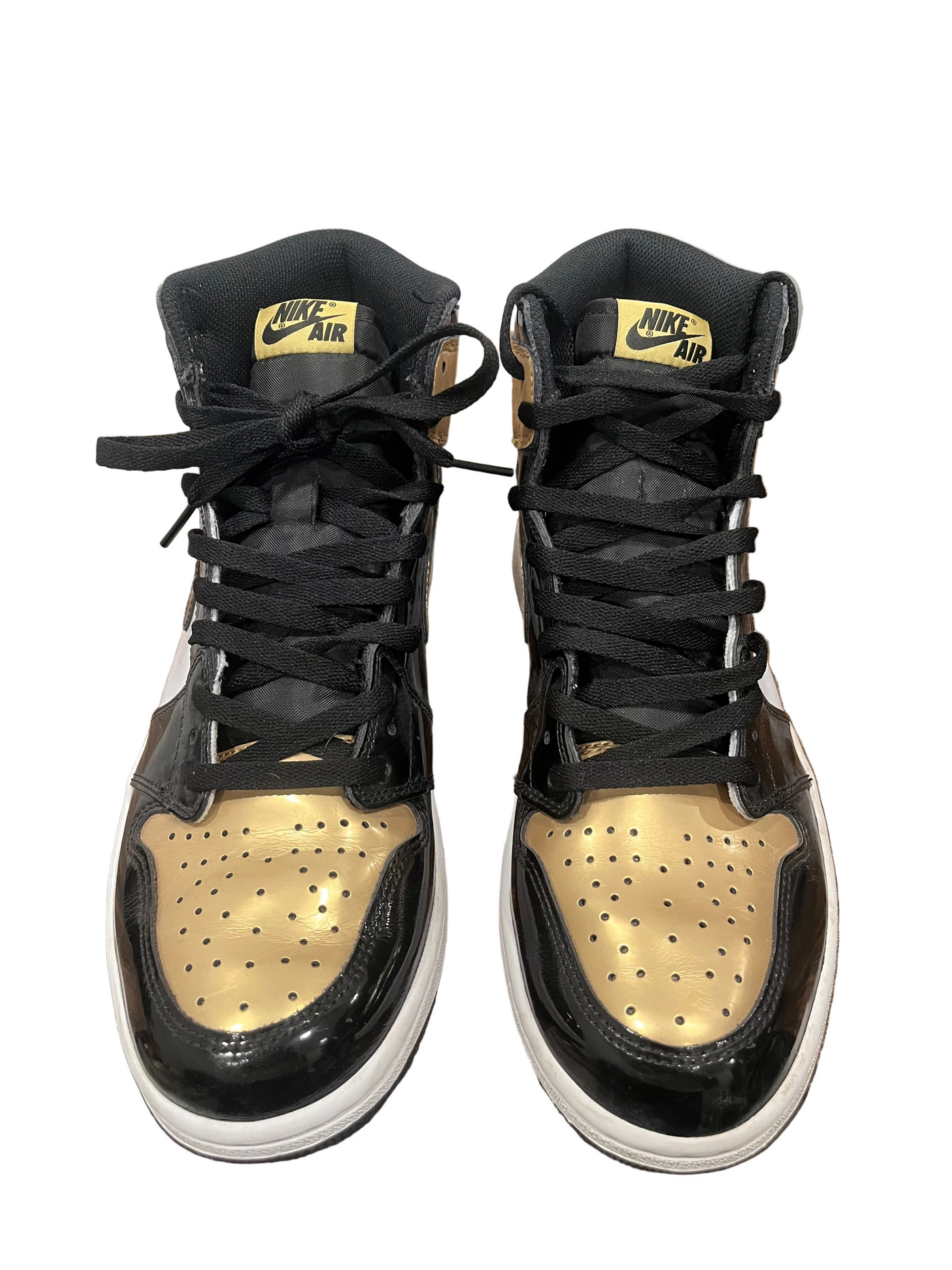 Nike Air Jordan 1 Retro High NRG Patent Gold Toe