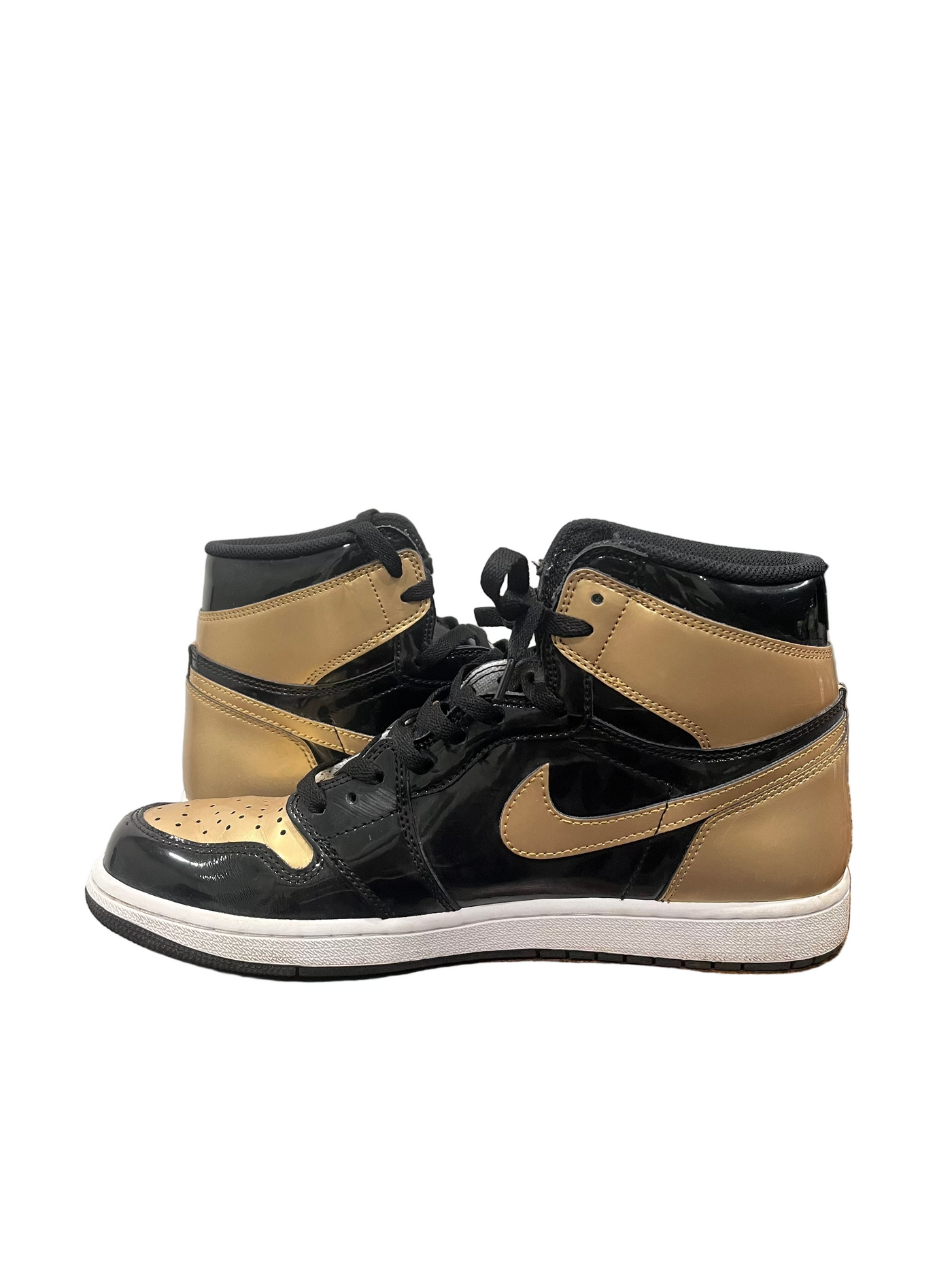 Nike Air Jordan 1 Retro High NRG Patent Gold Toe