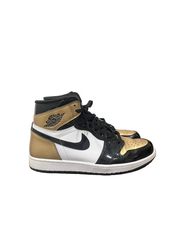 Nike Air Jordan 1 Retro High NRG Patent Gold Toe
