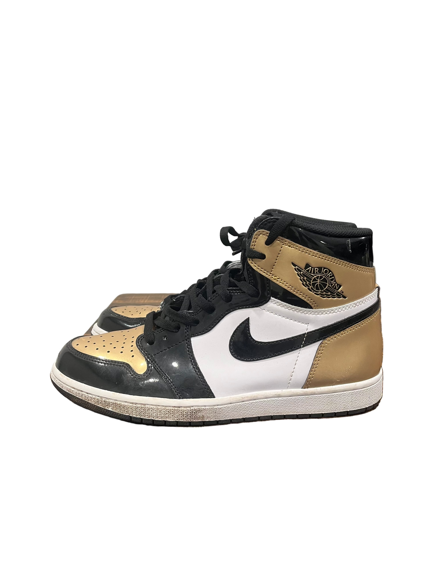 Nike Air Jordan 1 Retro High NRG Patent Gold Toe