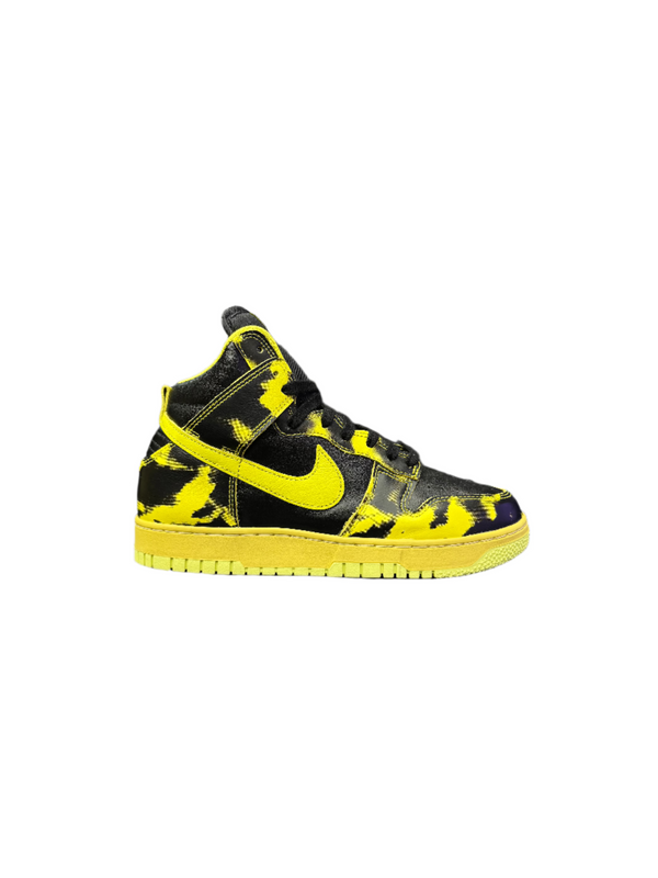 Nike Dunk High 1985 SP Yellow Acid Wash