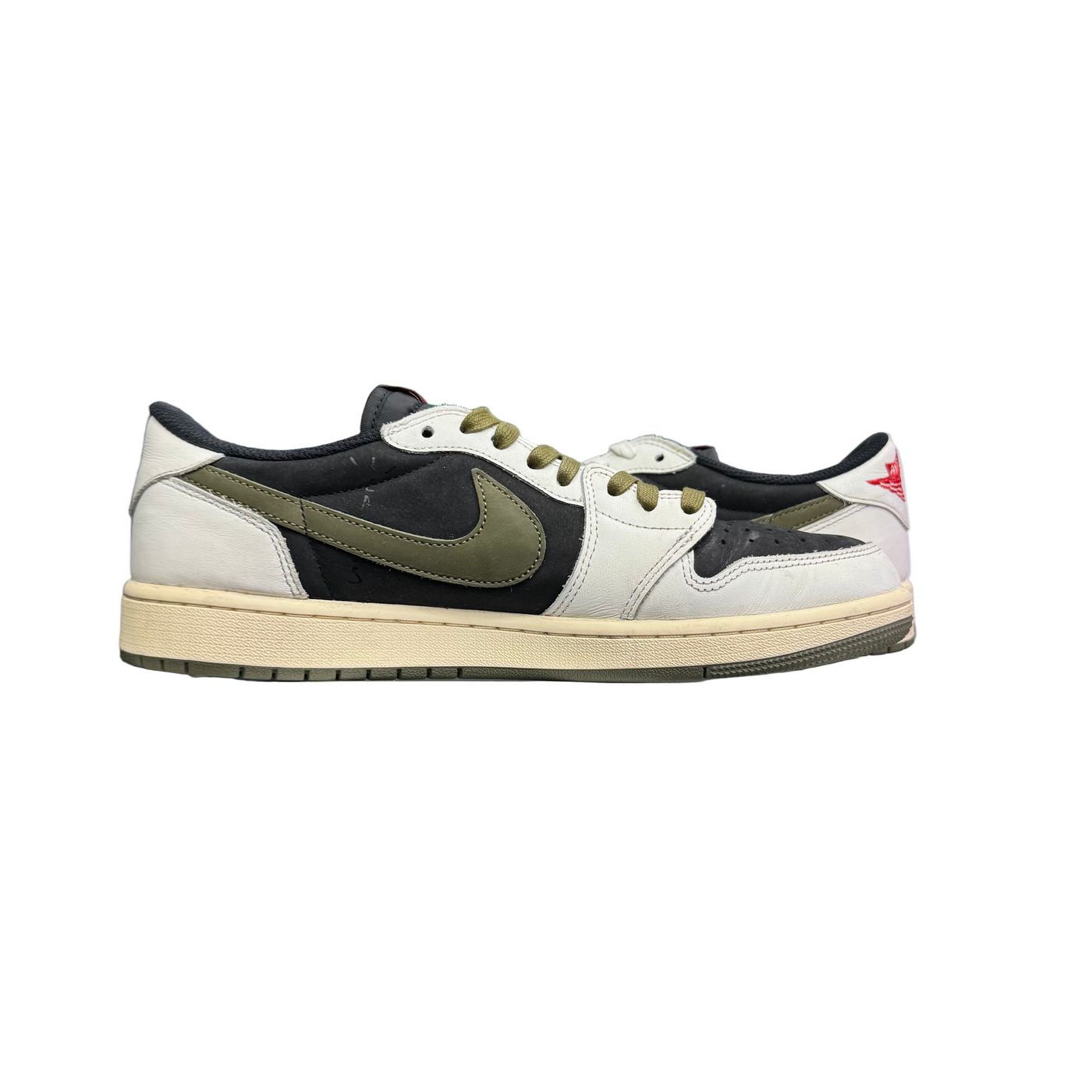 WMNS Nike Air Jordan 1 Retro Low OG SP Travis Scott Olive