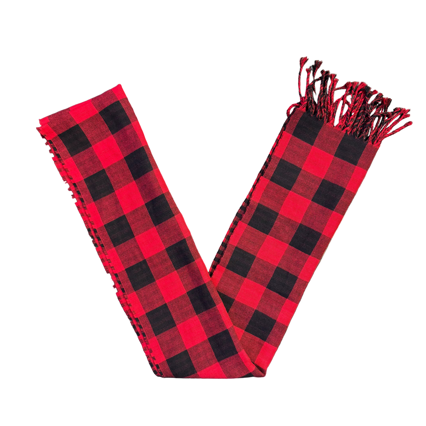 Polo Ralph Lauren Plaid Scarf Red