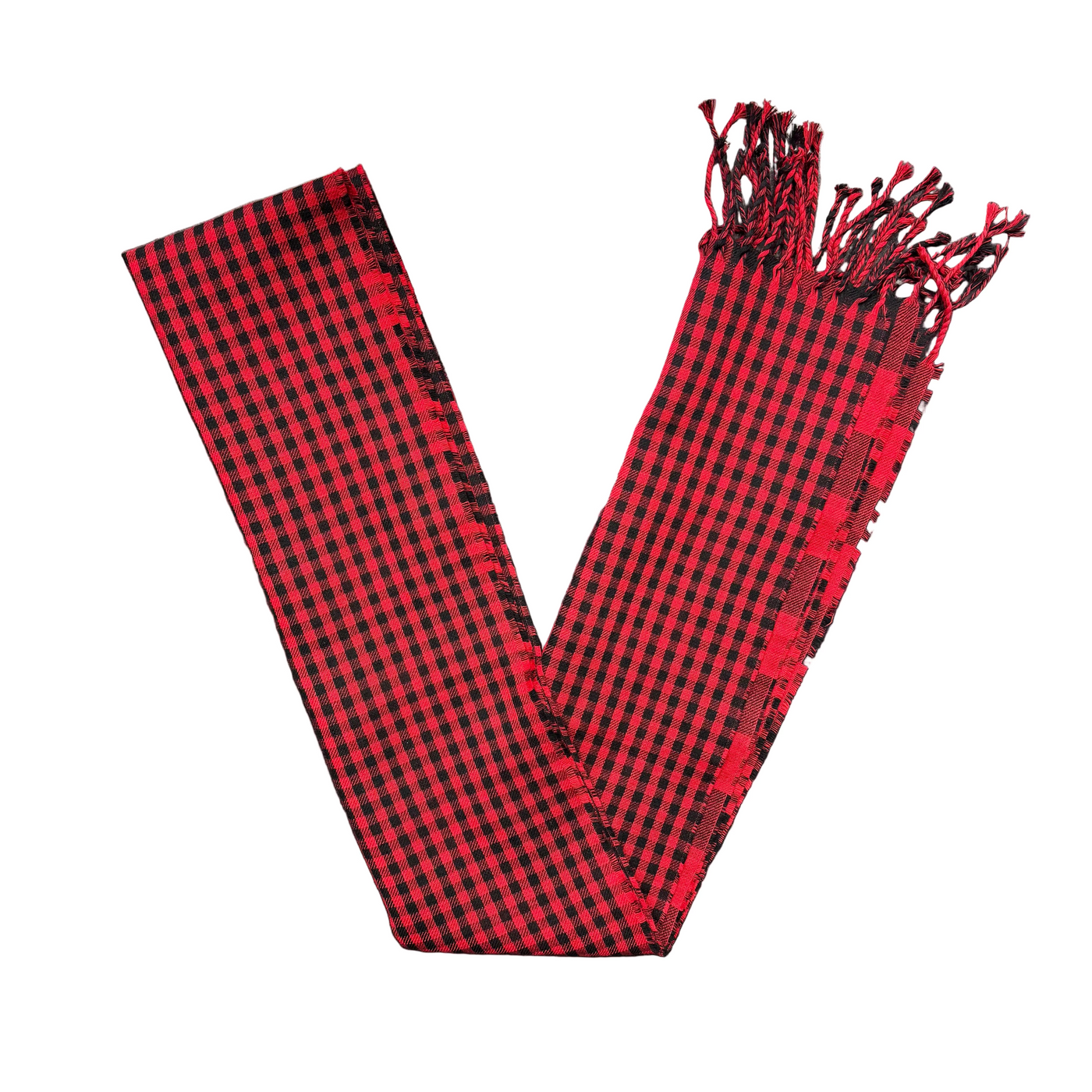 Polo Ralph Lauren Plaid Scarf Red