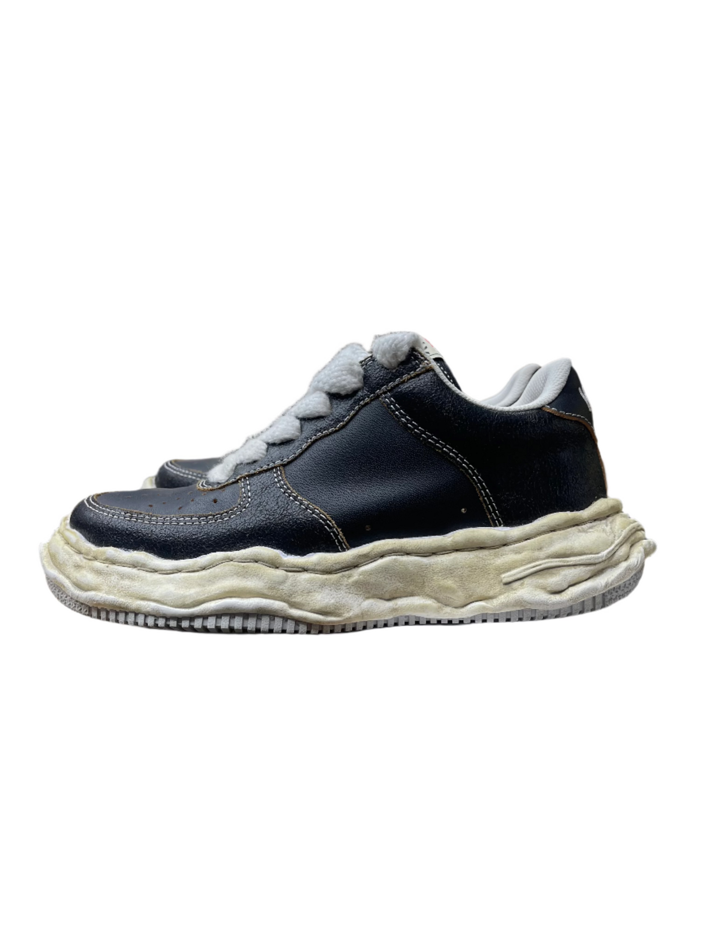 MMY Wayne Leather Low Top Brown
