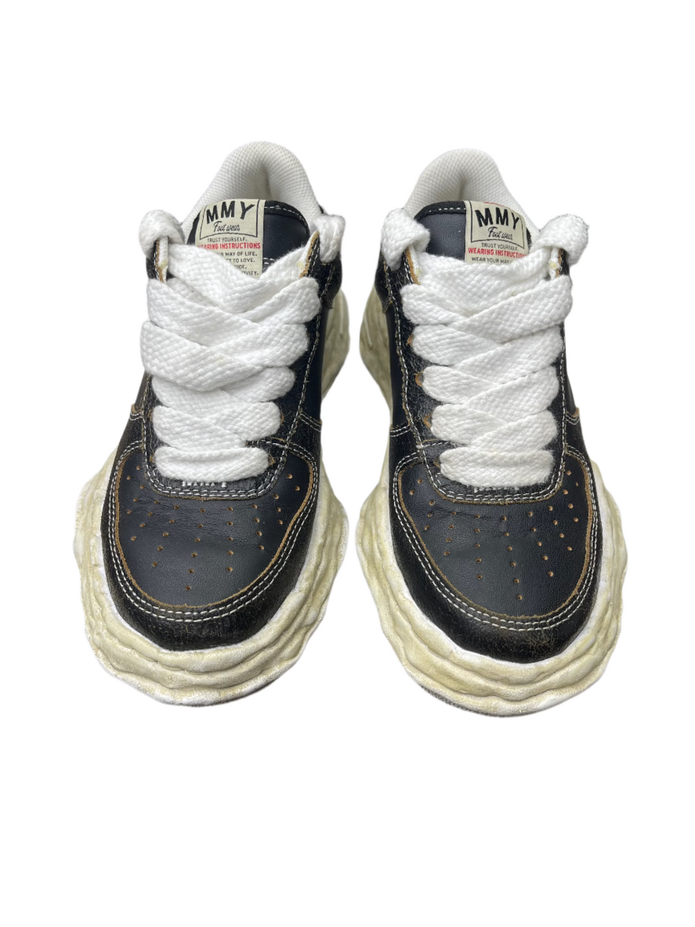 MMY Wayne Leather Low Top Brown