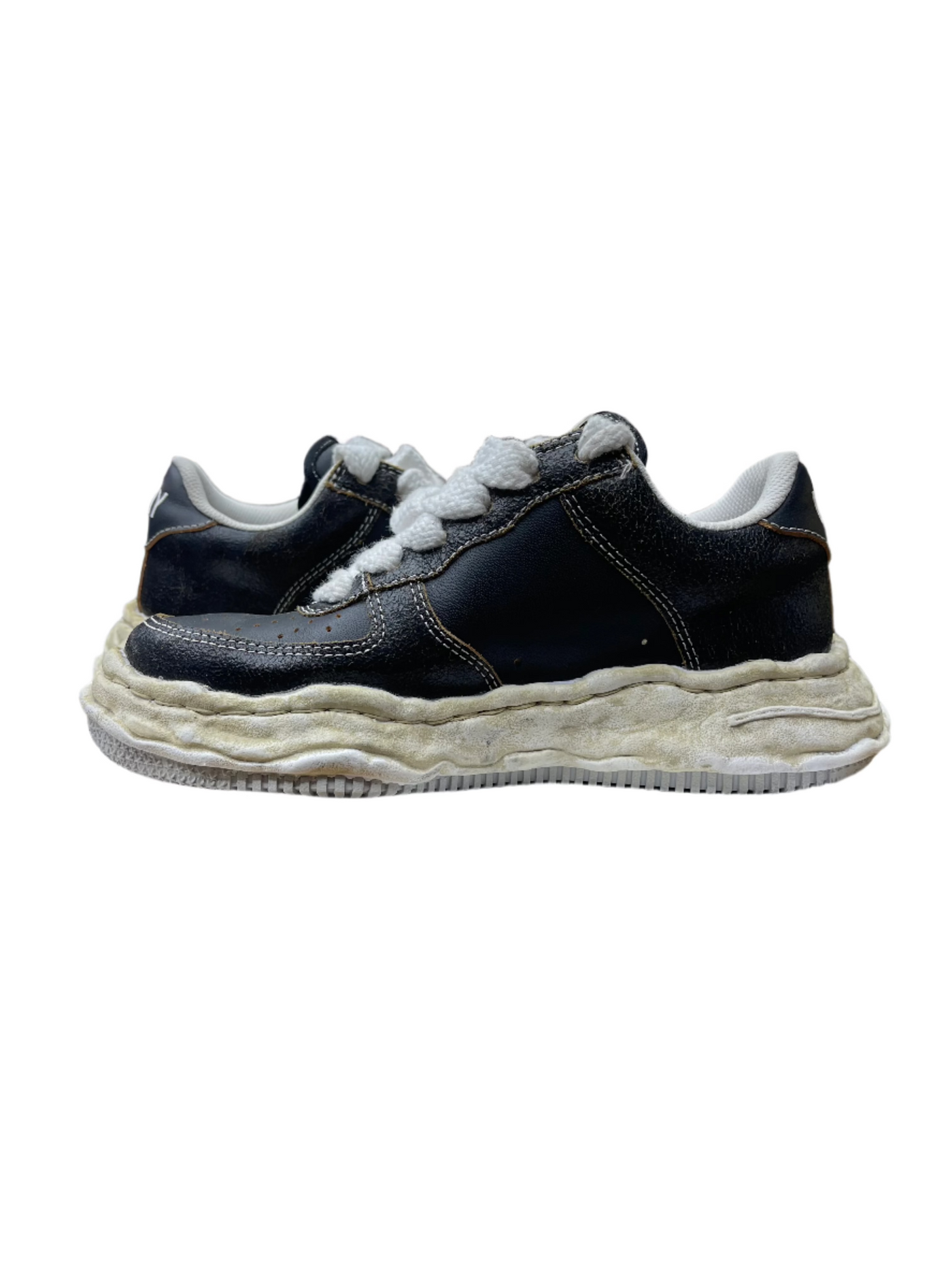 MMY Wayne Leather Low Top Brown