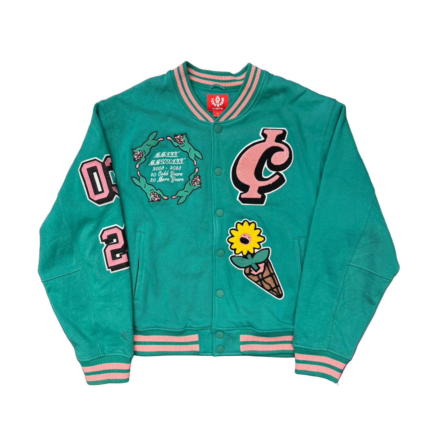 Icecream Anniversary Varsity Jacket Tidepool