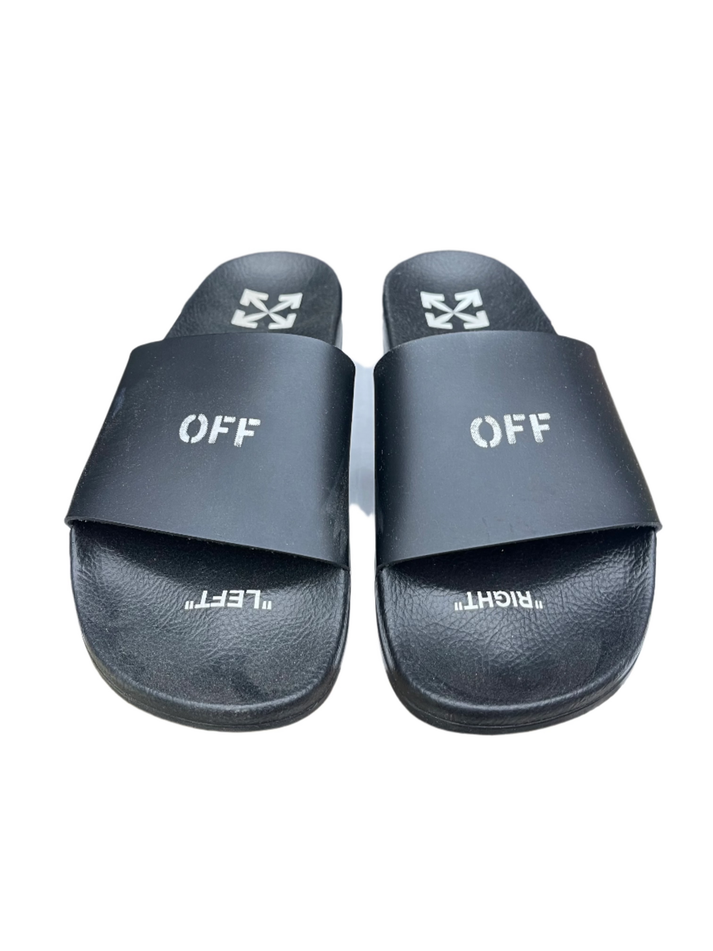 Off-White Slides Black