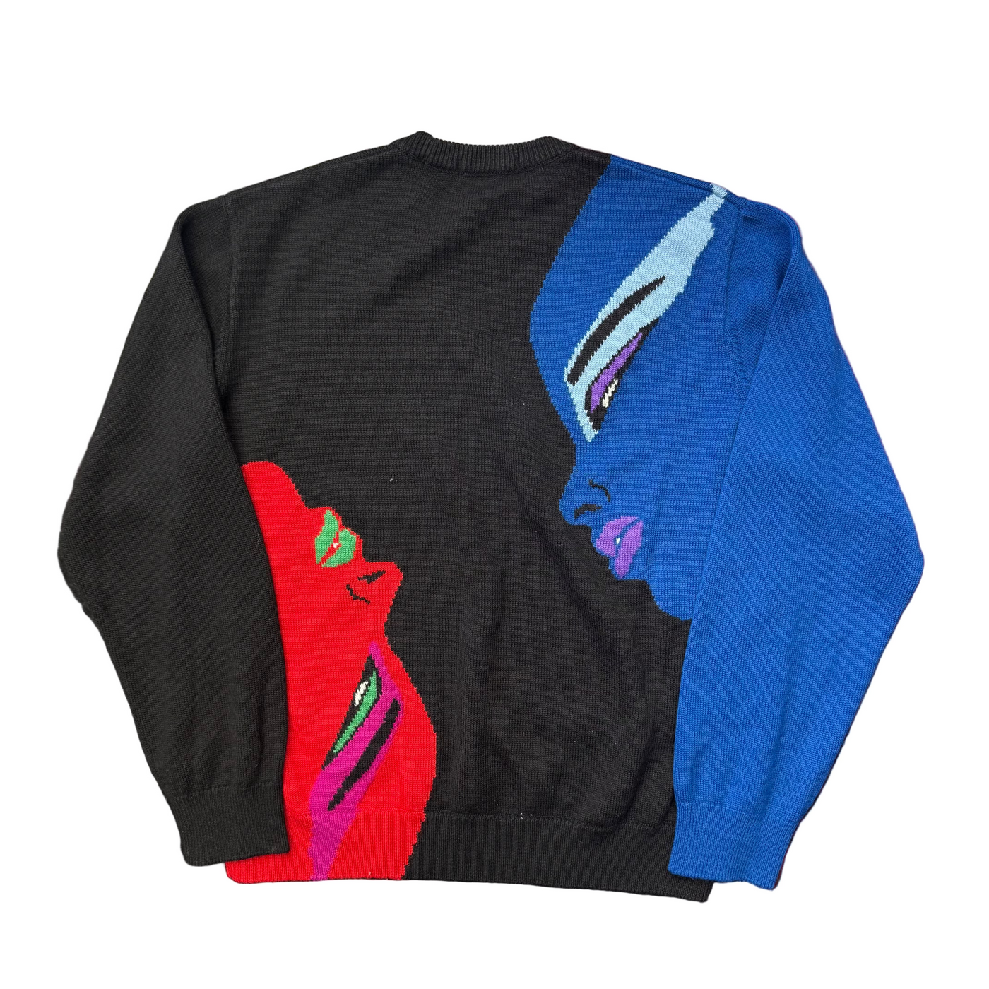 Supreme Faces Sweater Black