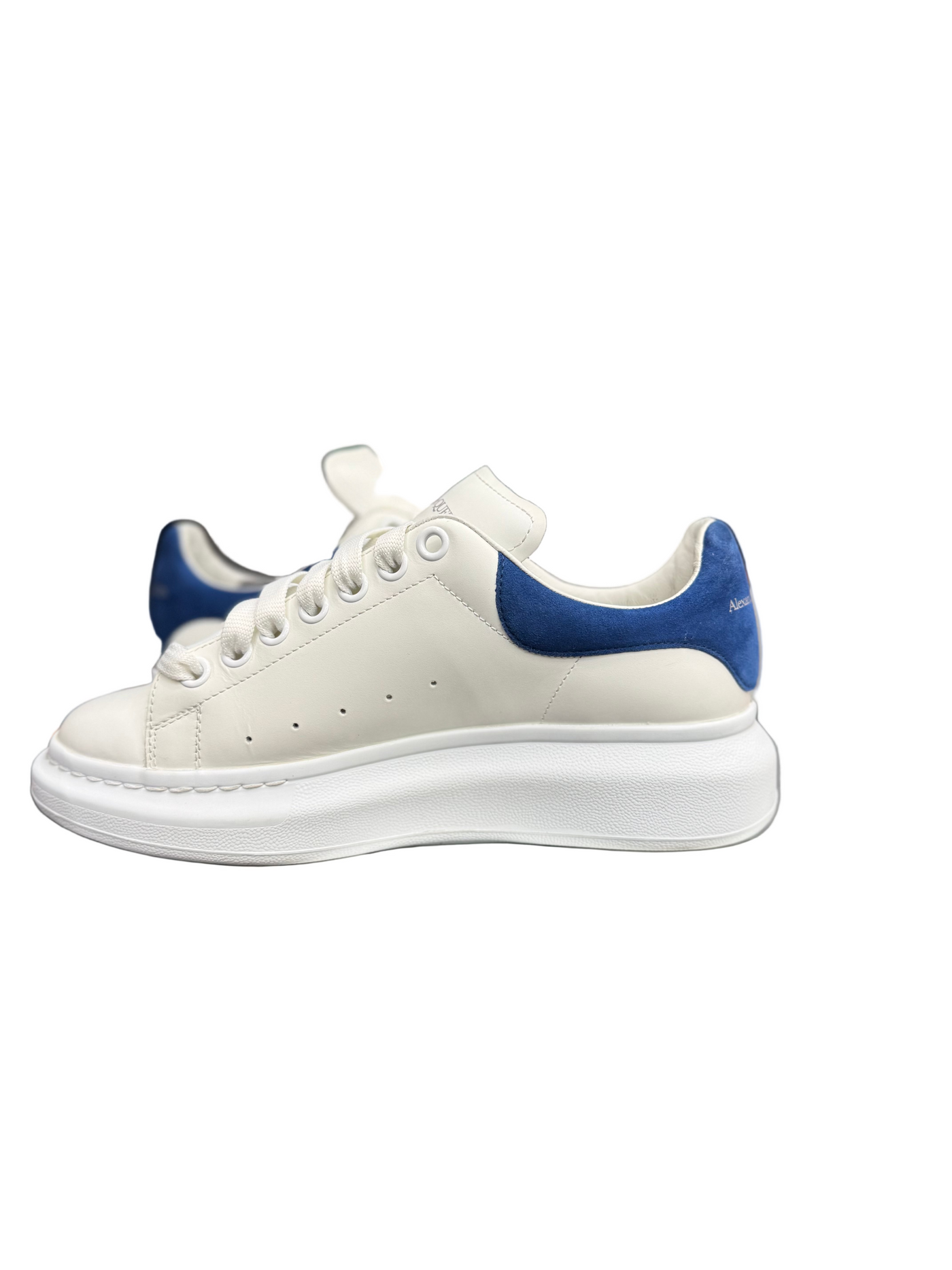 Alexander McQueen Oversized White Paris Blue