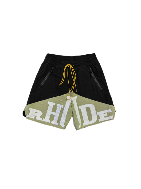 Rhude Yachting Shorts Black Green