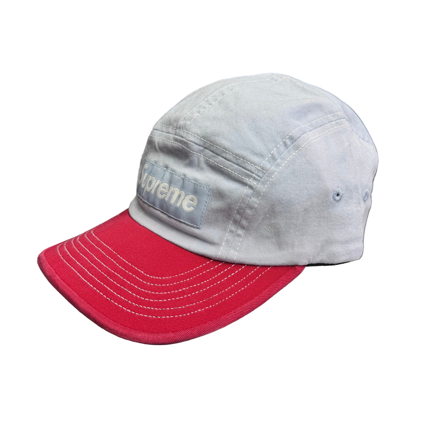 Supreme 2-Tone Twill Camp Cap Light Blue
