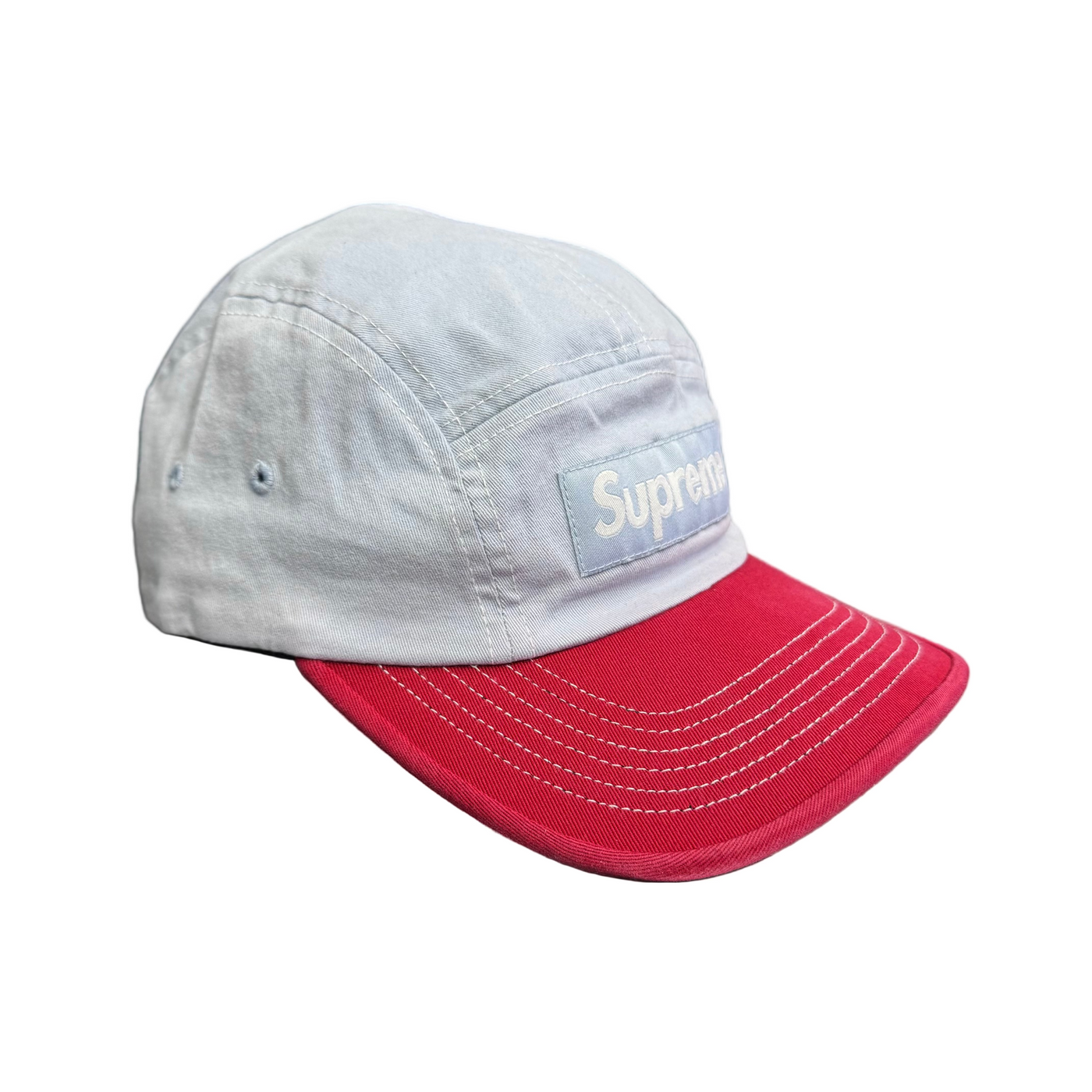 Supreme 2-Tone Twill Camp Cap Light Blue