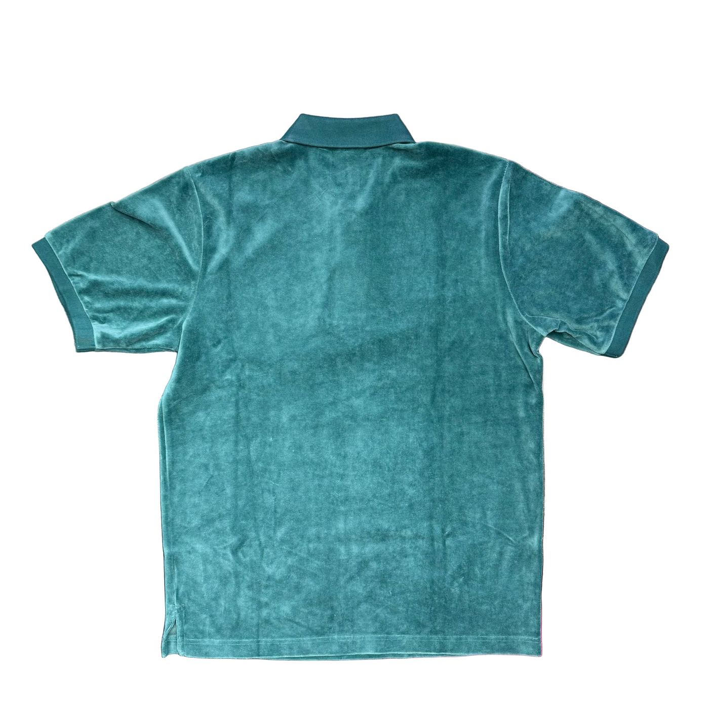 Supreme x Lacoste Velour Polo Teal