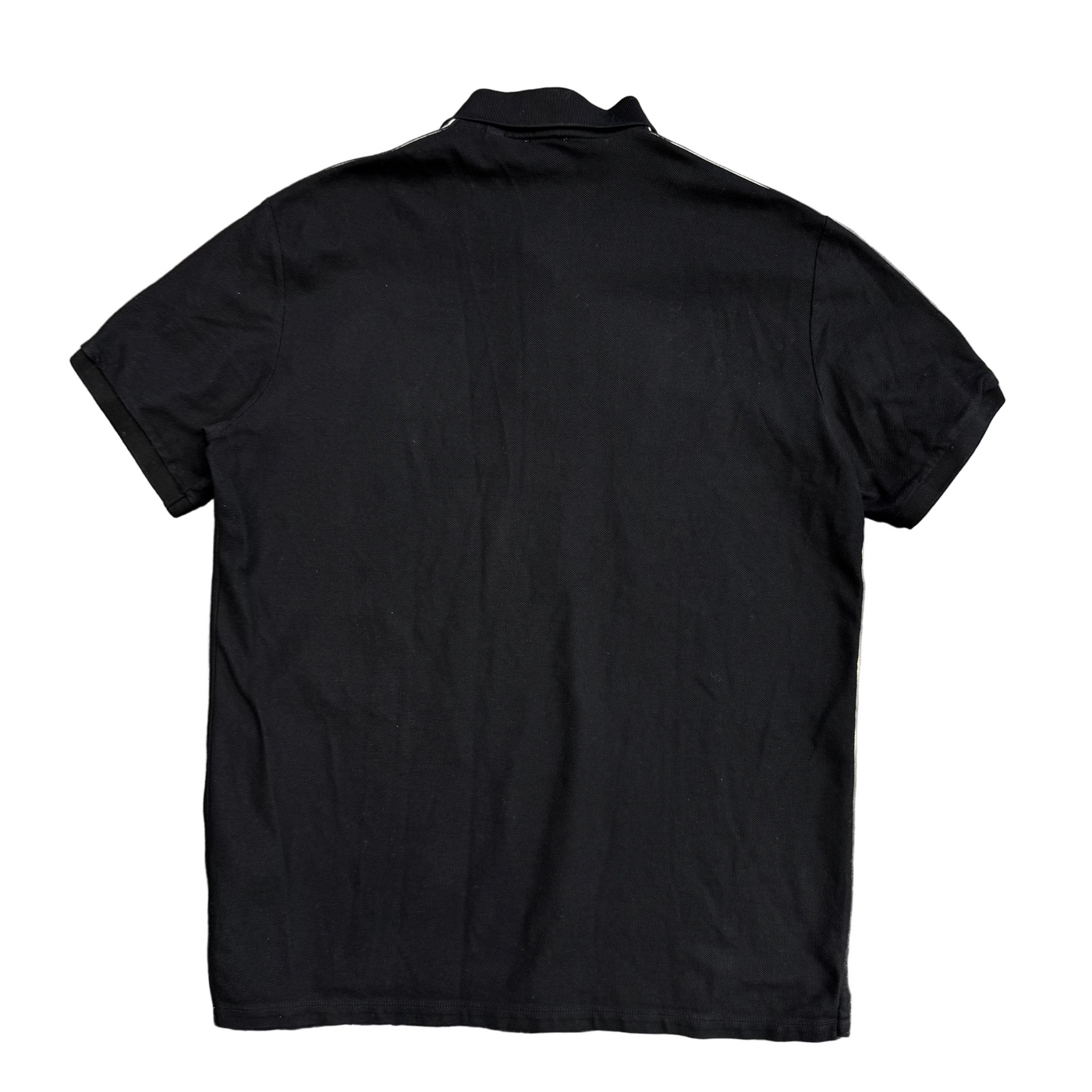 Burberry Logo Monogram Polo Tee Black